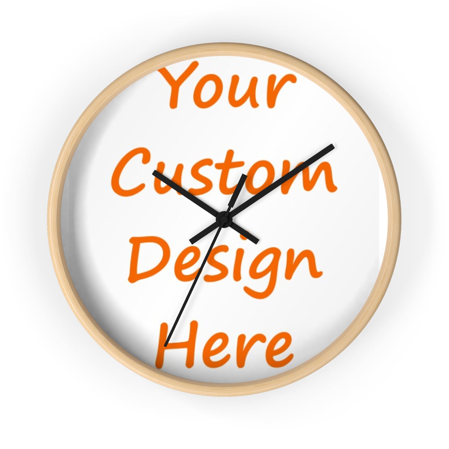 Wall Clock Custom Purchase & Message Artwork! No Limits!