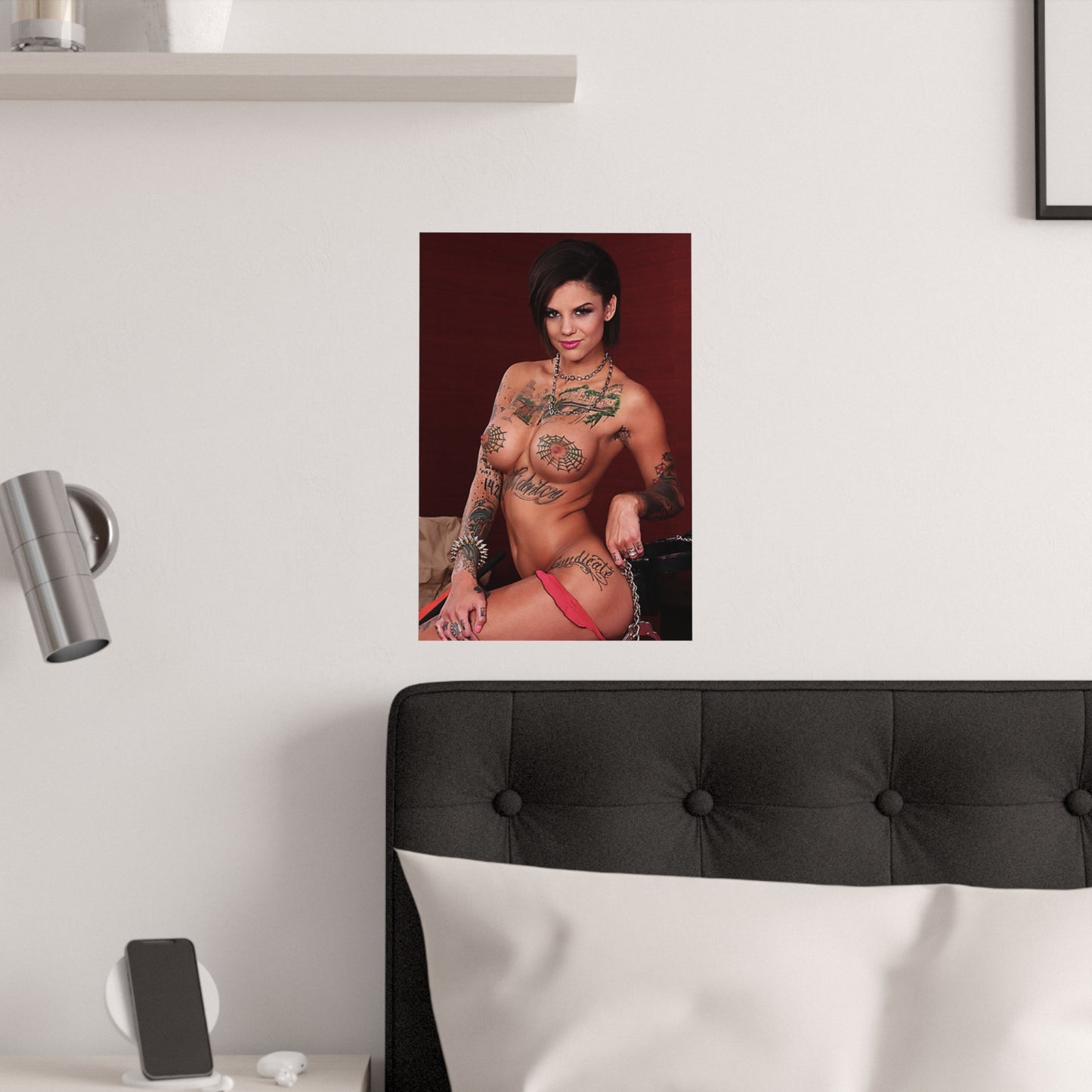Satin Posters (210gsm) Pornstar Bonnie Rotten Nude