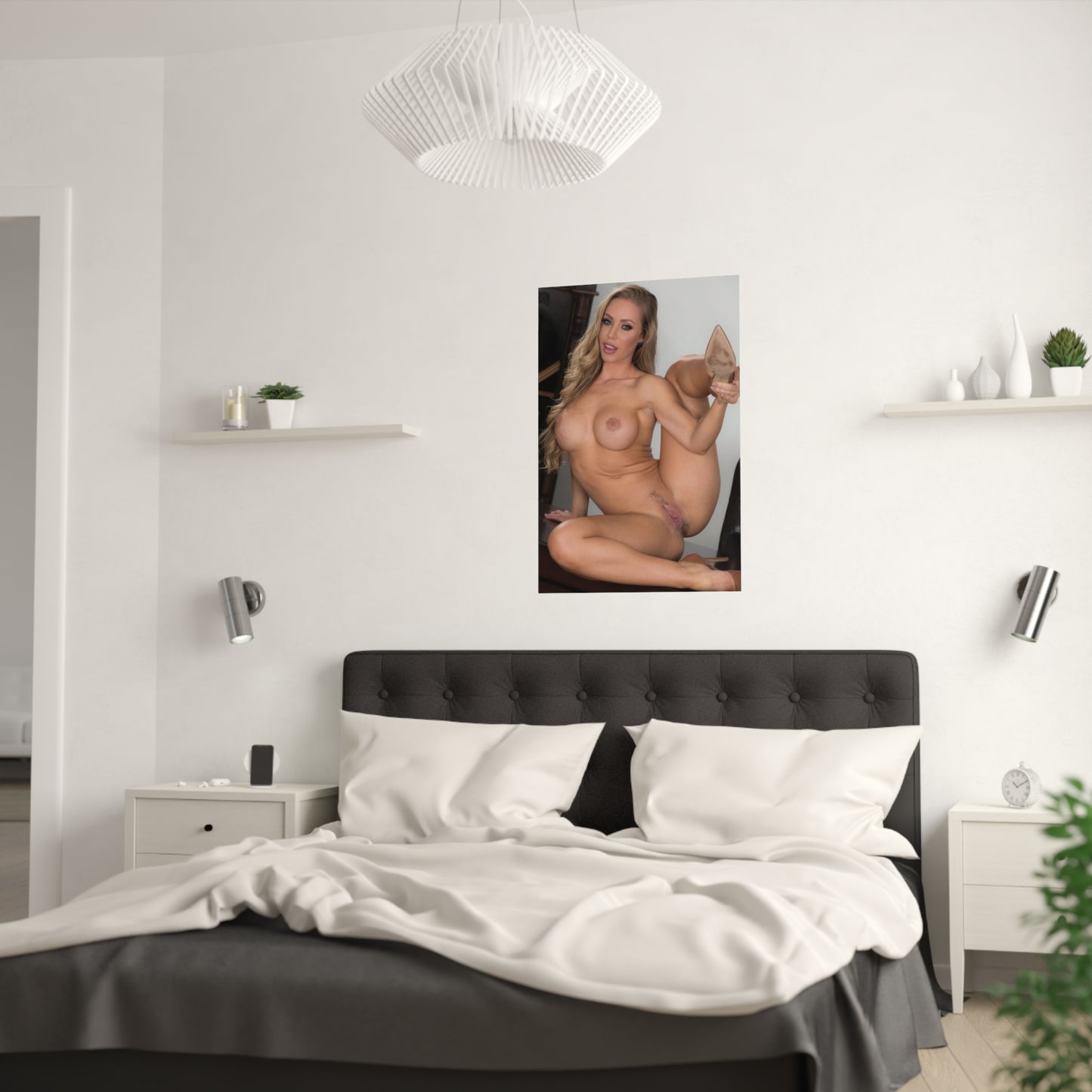 Satin Posters (210gsm) Nicole Aniston Nude