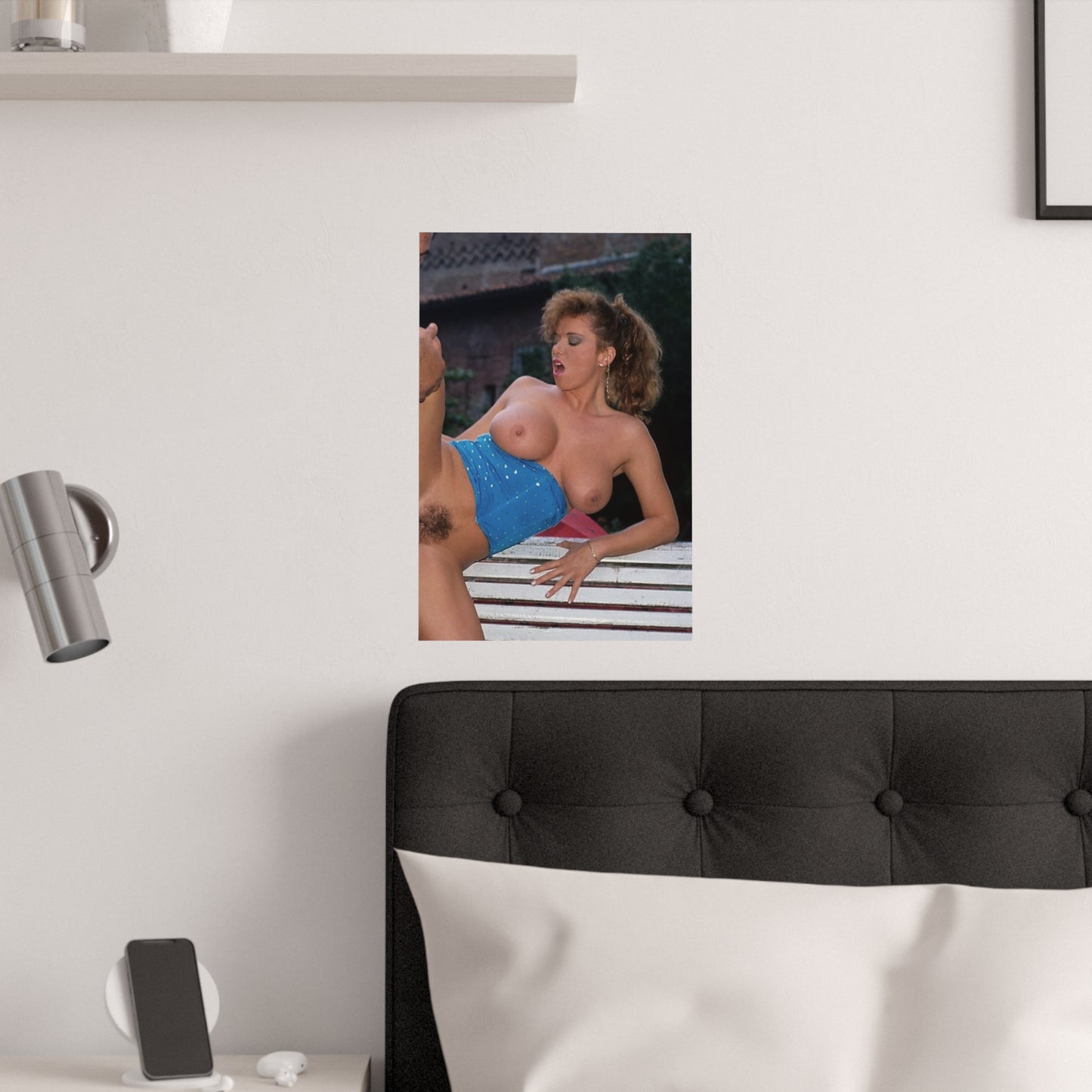 Satin Posters (210gsm) Retro Porn Star Tracey Adams