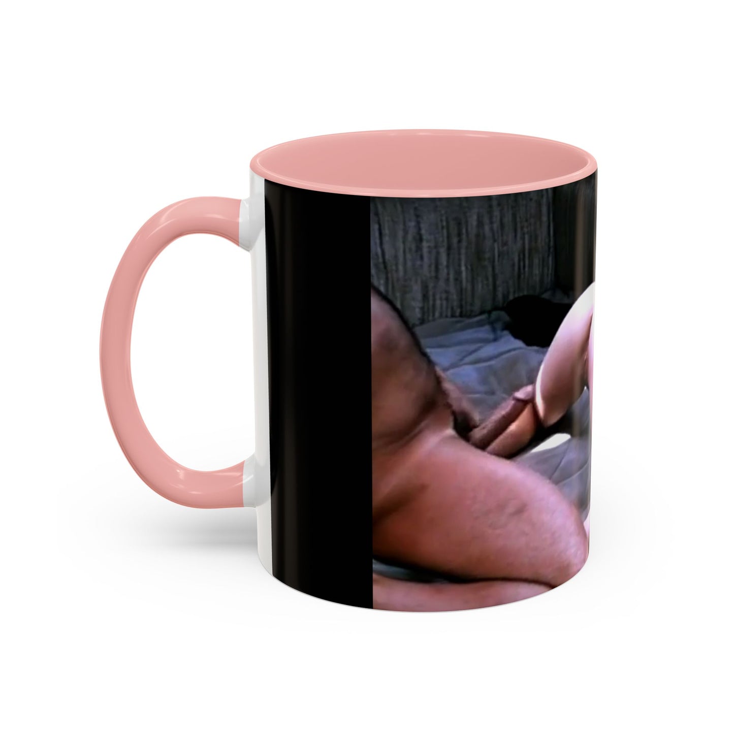 Accent Coffee Mug (11, 15oz) Traci Lords Nude Naked Retro