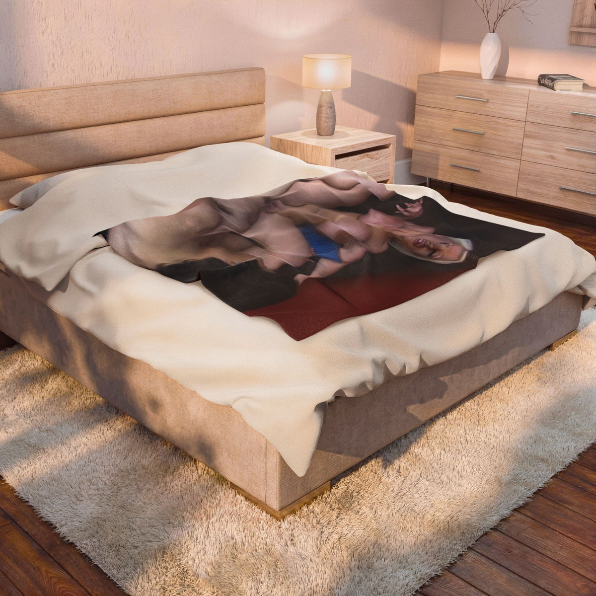 Velveteen Plush Blanket Sex Large Alura Breasts