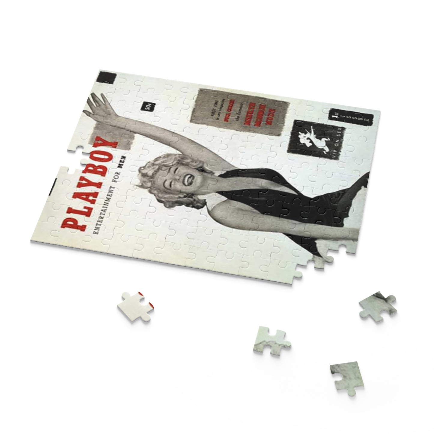 Puzzle (120, 252, 500-Piece) Playboy Cover December 1953 Marilyn Monroe