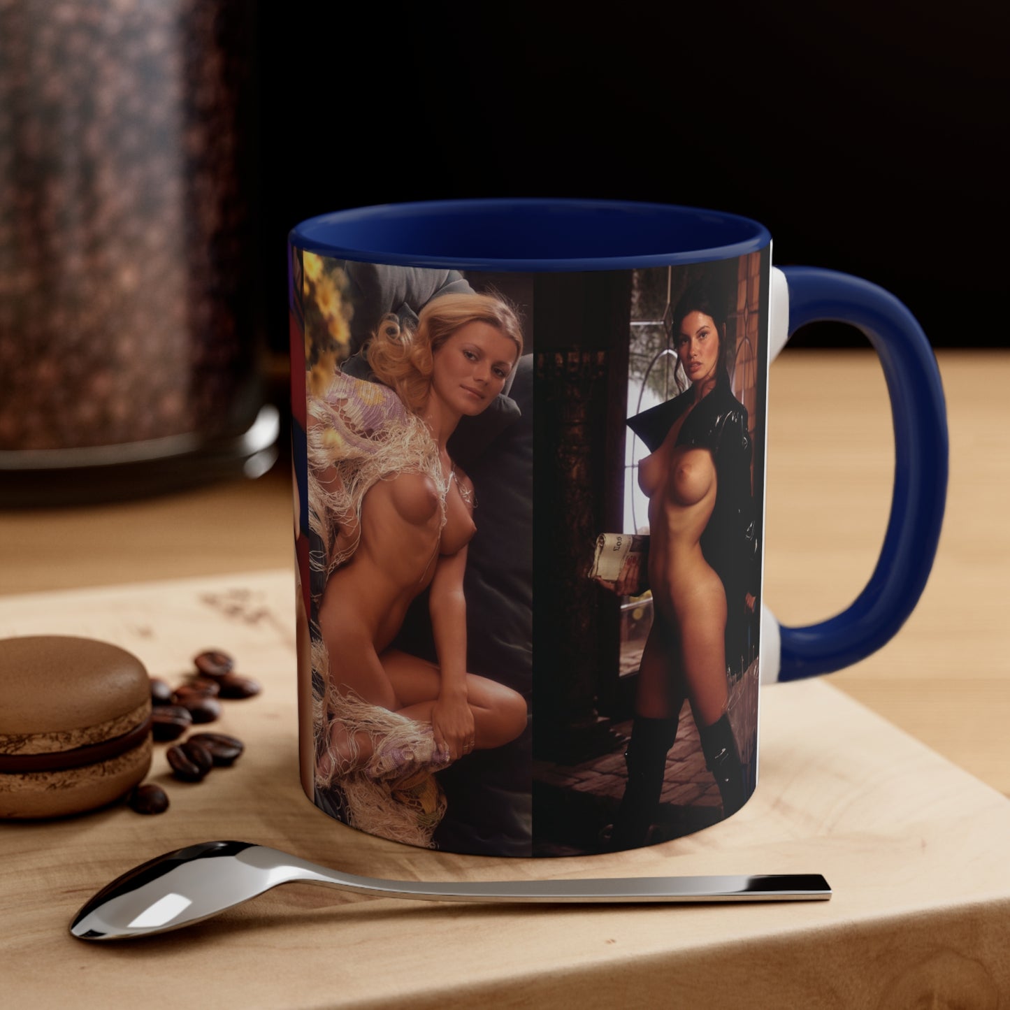 Accent Coffee Mug, 11oz Playboy Playmate 1975 January - April