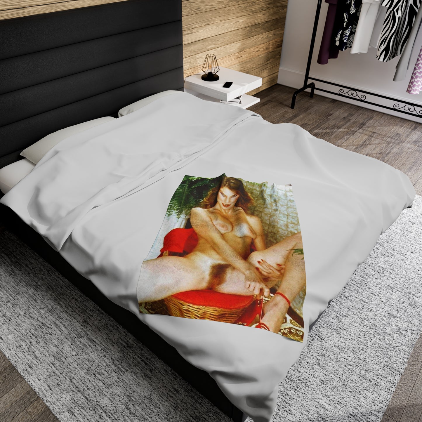 Velveteen Plush Blanket Traci Lords Nude