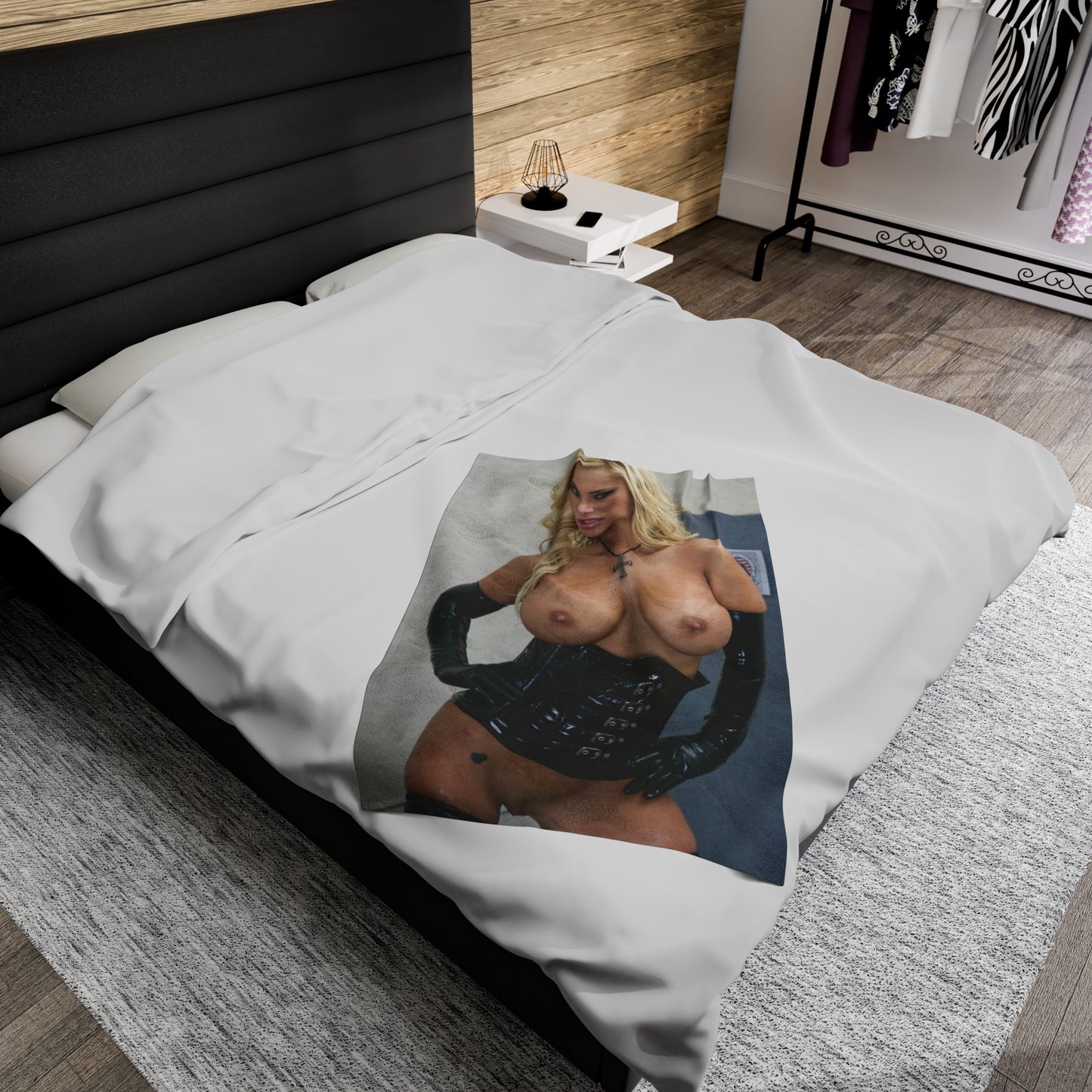 Velveteen Plush Blanket Pornstar Shyla Stylez Nude