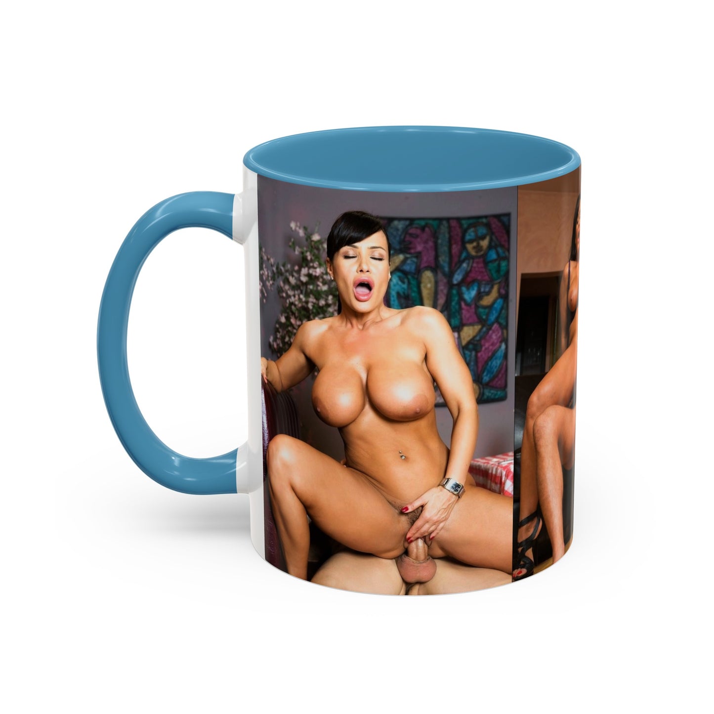 Accent Coffee Mug (11, 15oz) Porn Porno Lisa Ann Fucking