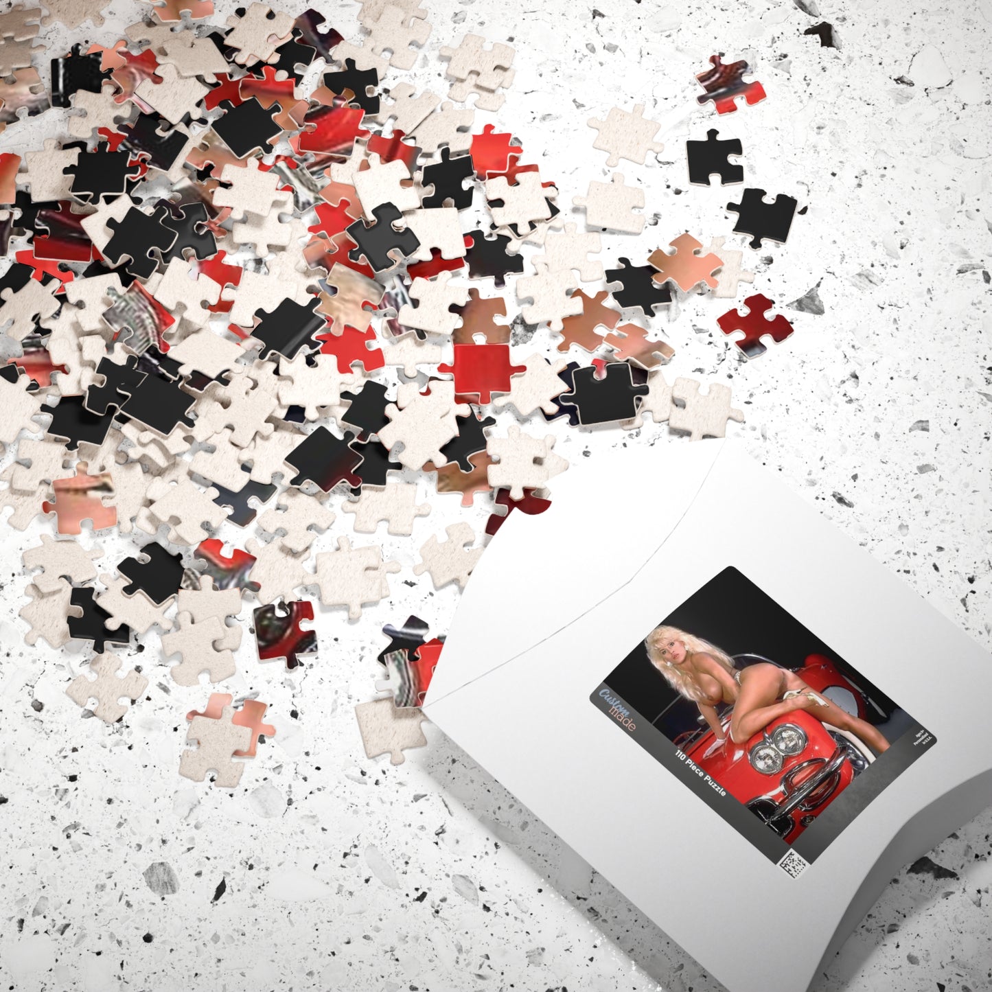 Puzzle (110, 252, 500, 1014-piece) Retro 1980s Porn Star Amber Lynn