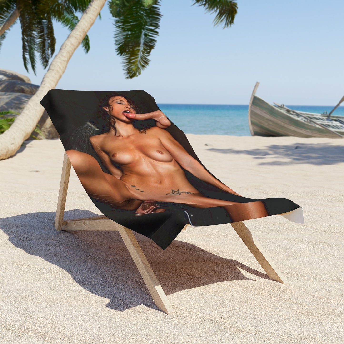 Beach Towel Malena Morgan Nude