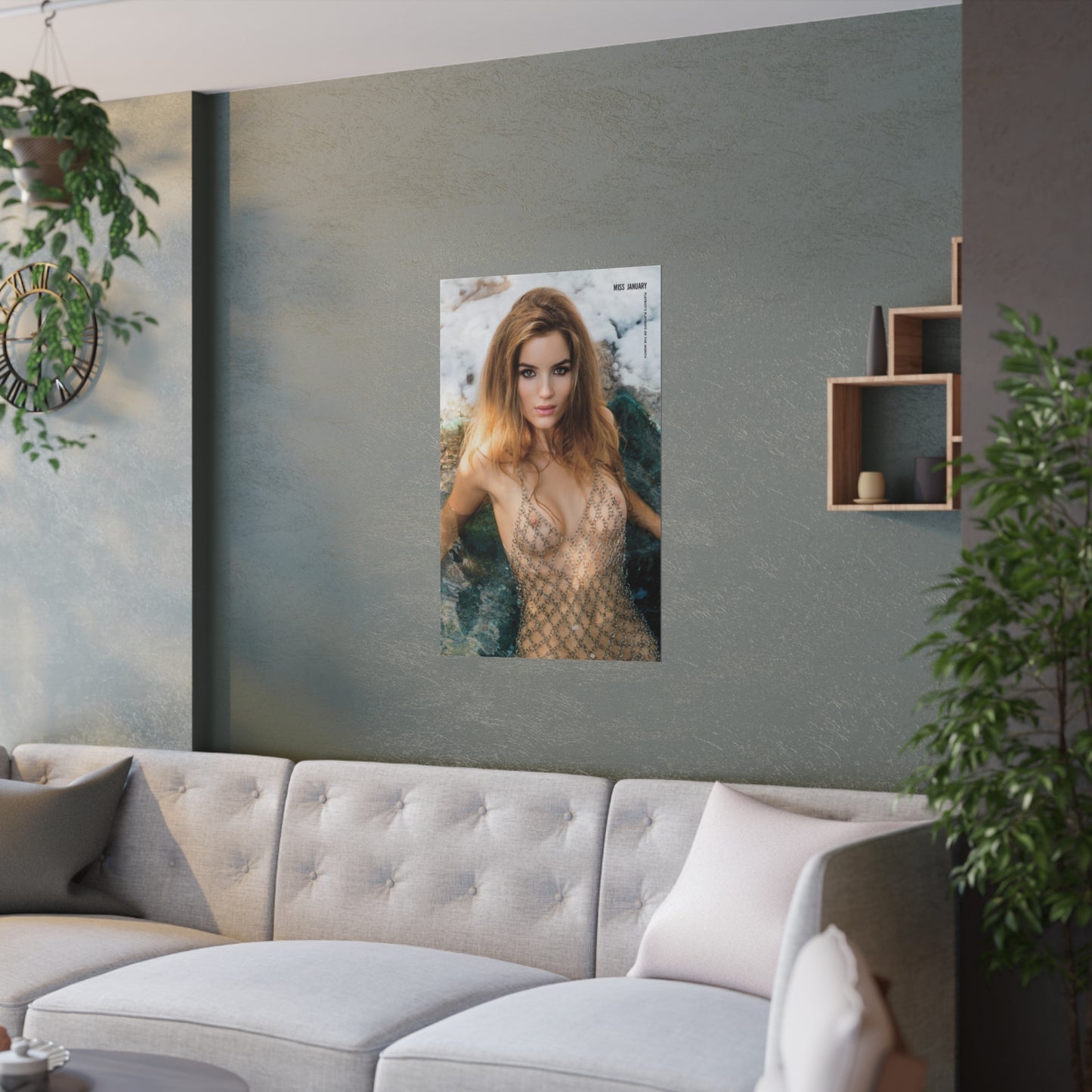 Satin Posters (210gsm) Playboy Playmate January 2014 Roos Van Montfort