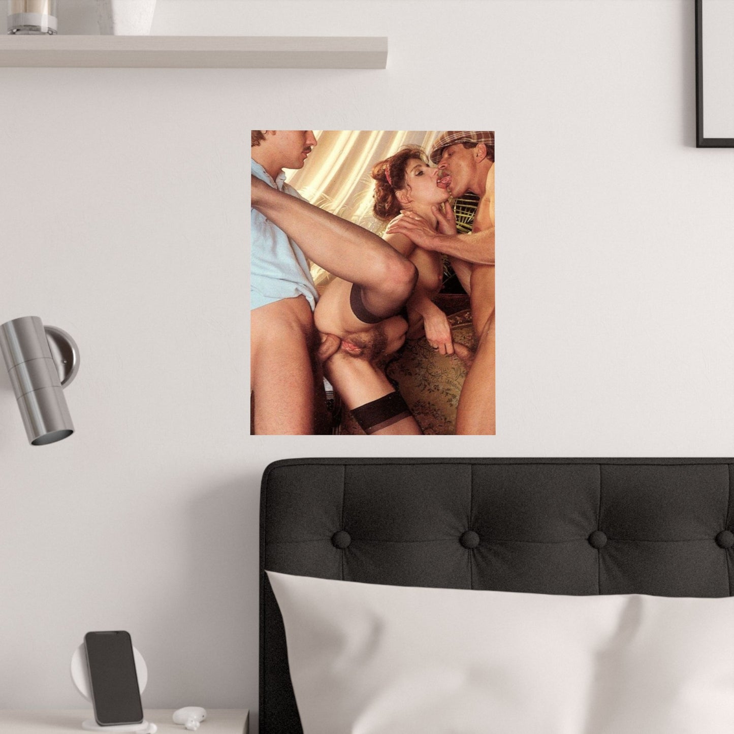 Satin Posters (210gsm) Retro Porn Scene