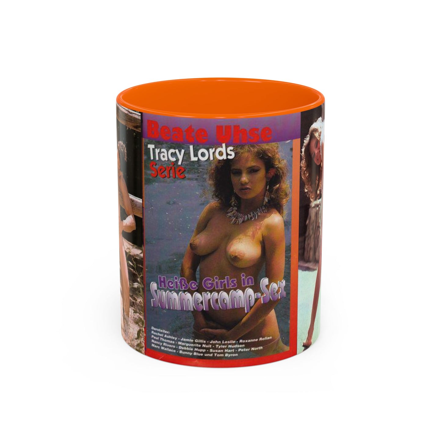 Accent Coffee Mug (11, 15oz) Traci Lords Nude