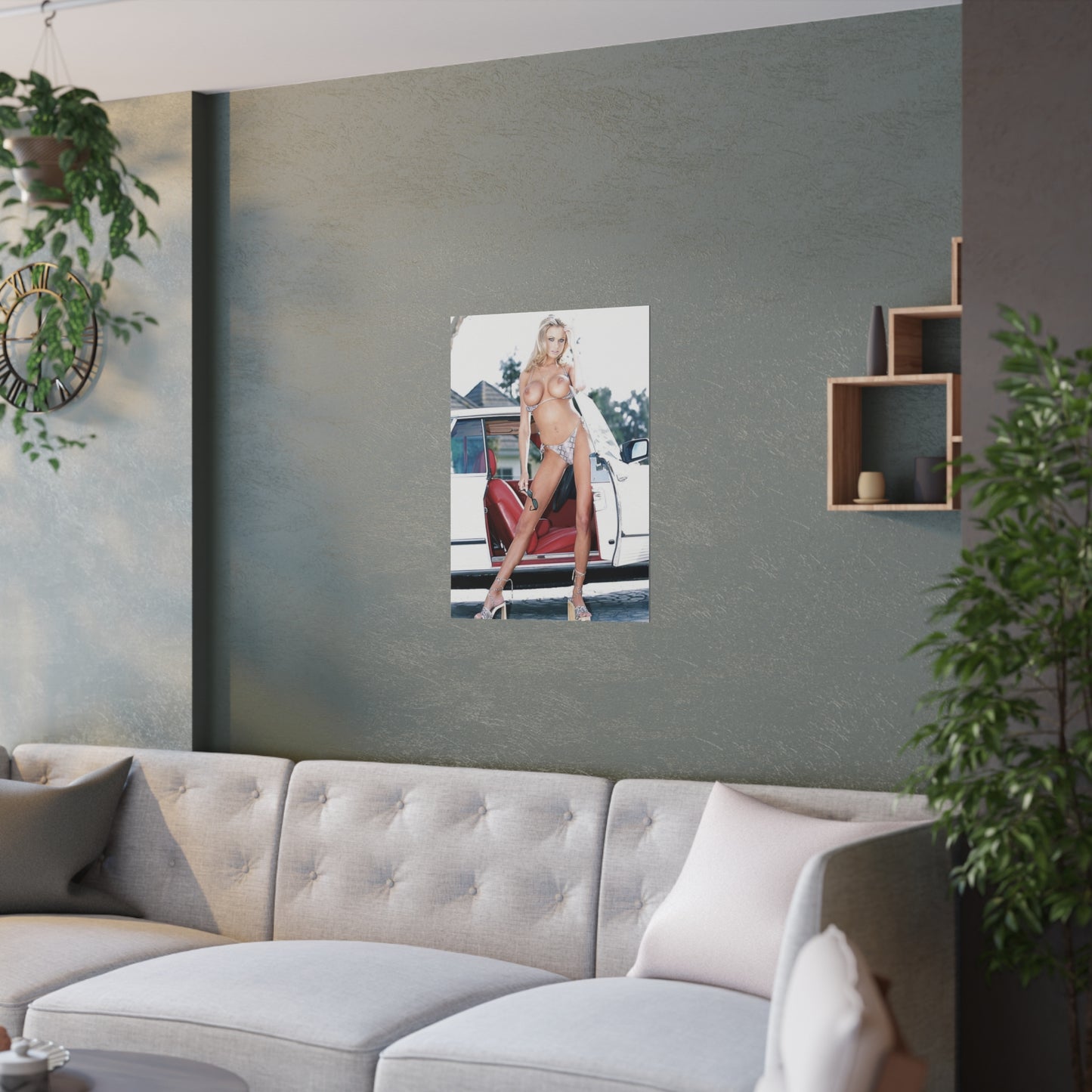 Satin Posters (210gsm) Pornstar Briana Banks Nude