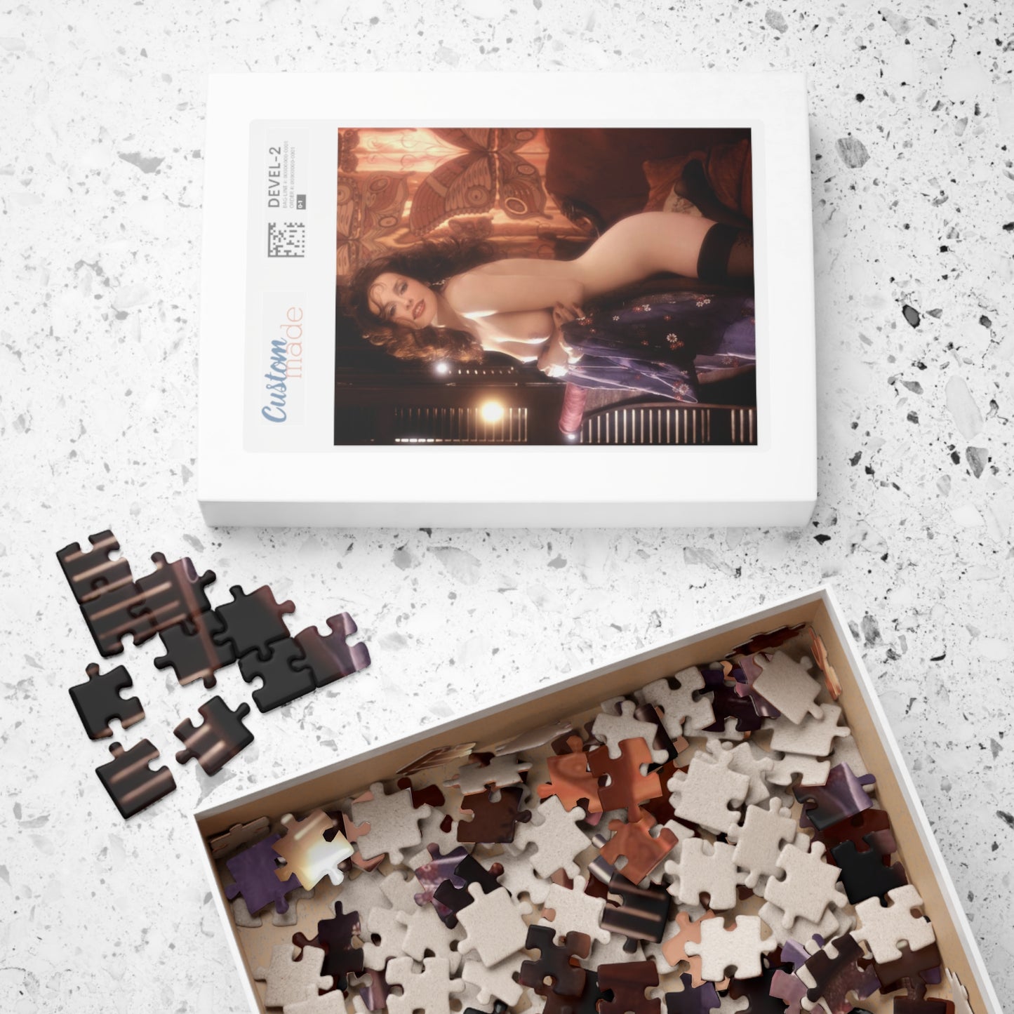Puzzle (110, 252, 500, 1014-piece) Playboy Playmate June 1973 Ruthy Ross