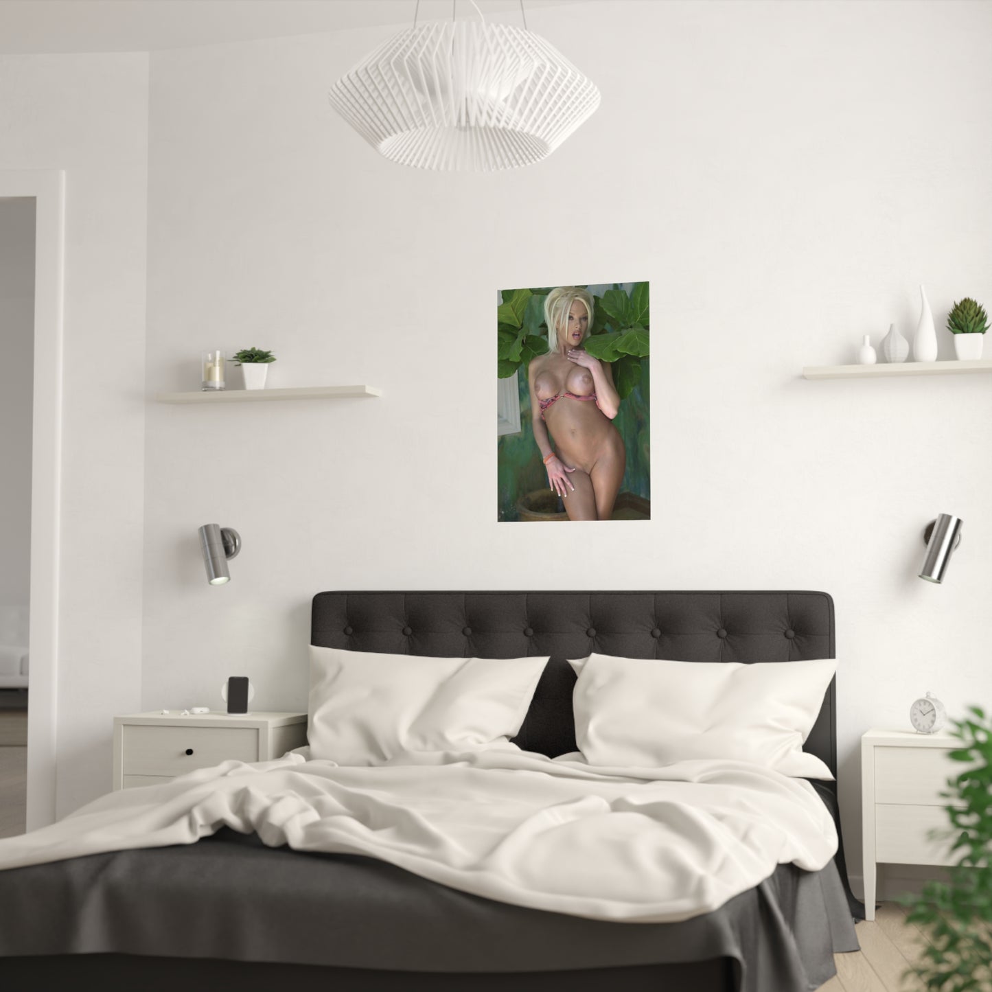 Satin Posters (210gsm) Pornstar Chloe Jones Nude