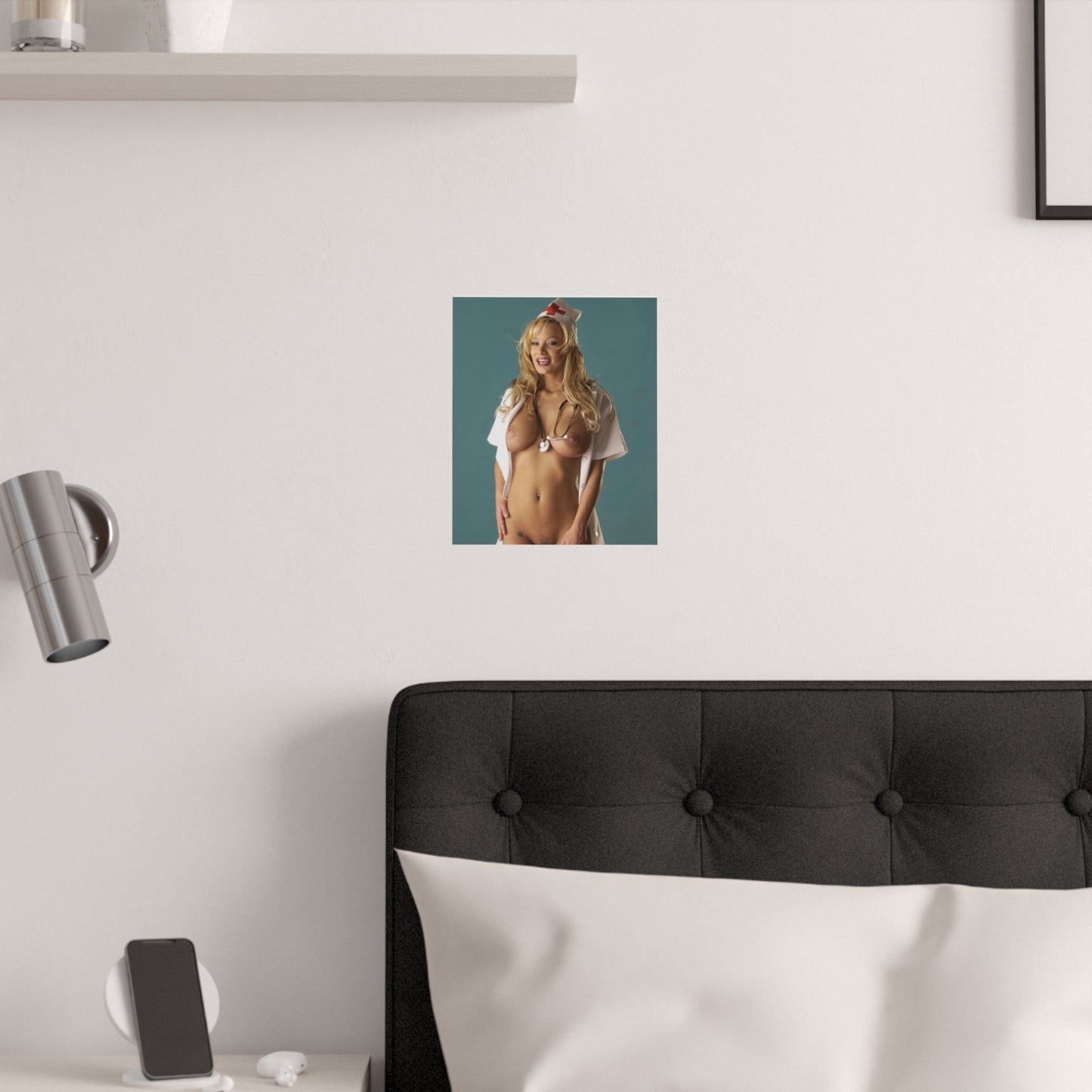 Satin Posters (210gsm) Sexy Nude Nurse Shyla Stylez