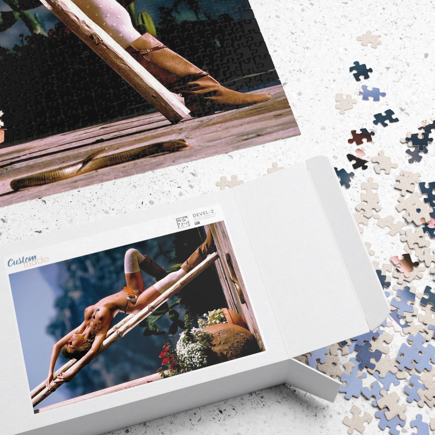 Puzzle (110, 252, 520, 1014-piece) Pornstar Racquel Darrian Nude
