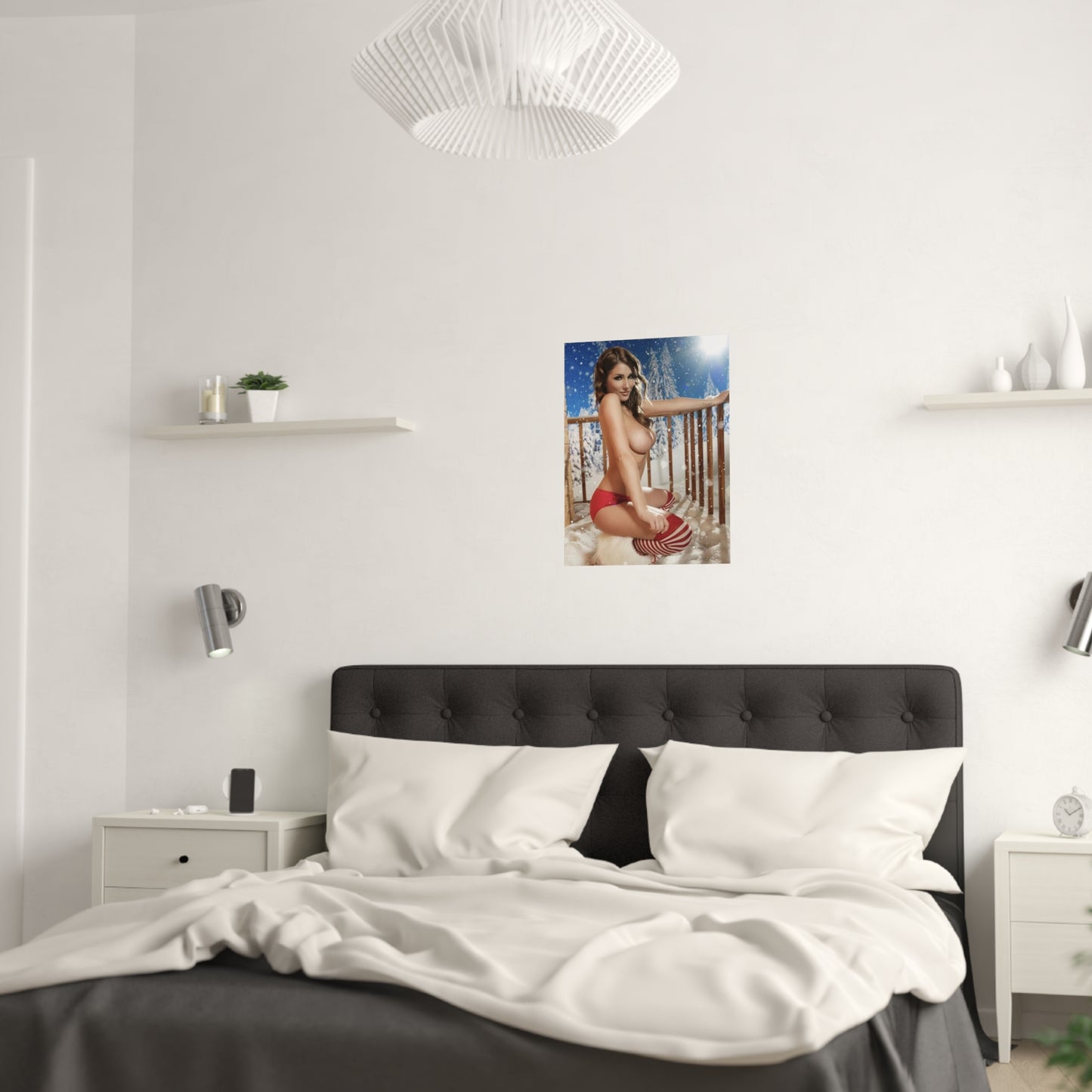 Satin Posters (210gsm) Christmas Pornstars Nude