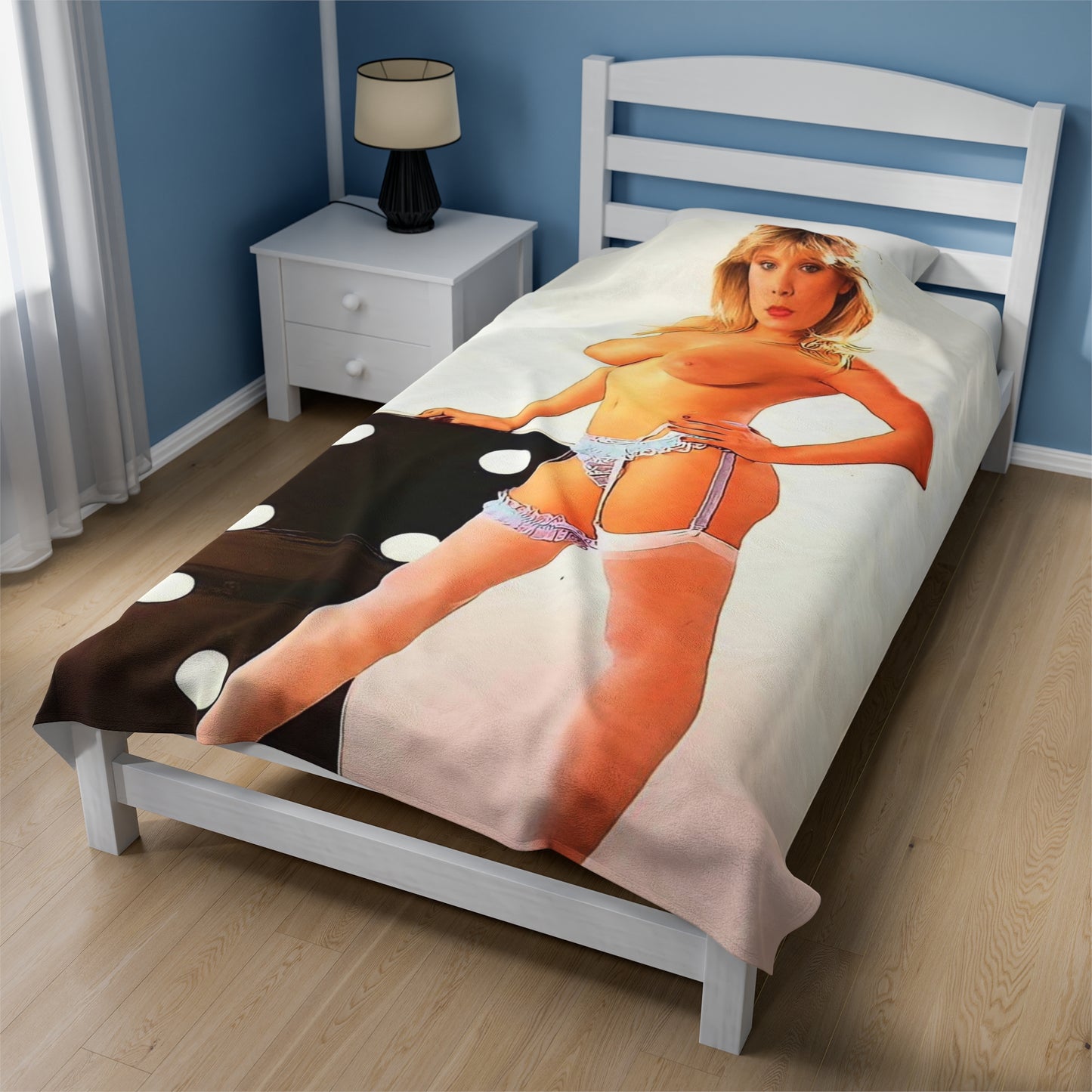 Velveteen Plush Blanket Samantha Fox Nude