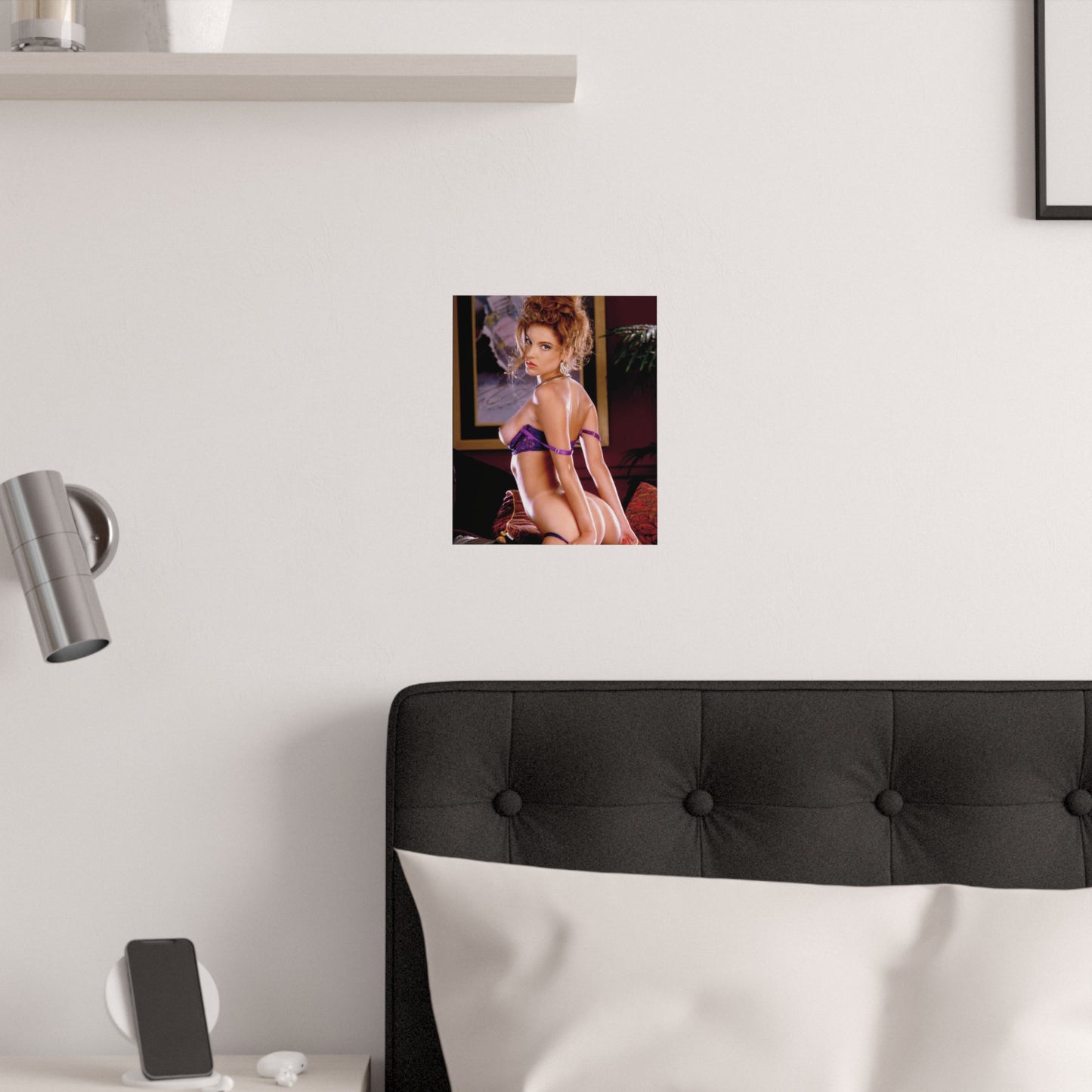 Satin Posters (210gsm) Retro Adult Star Bonita Saint Nude