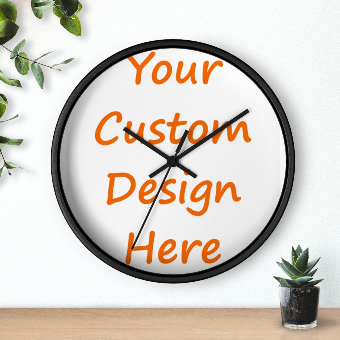 Wall Clock Custom Purchase & Message Artwork! No Limits!