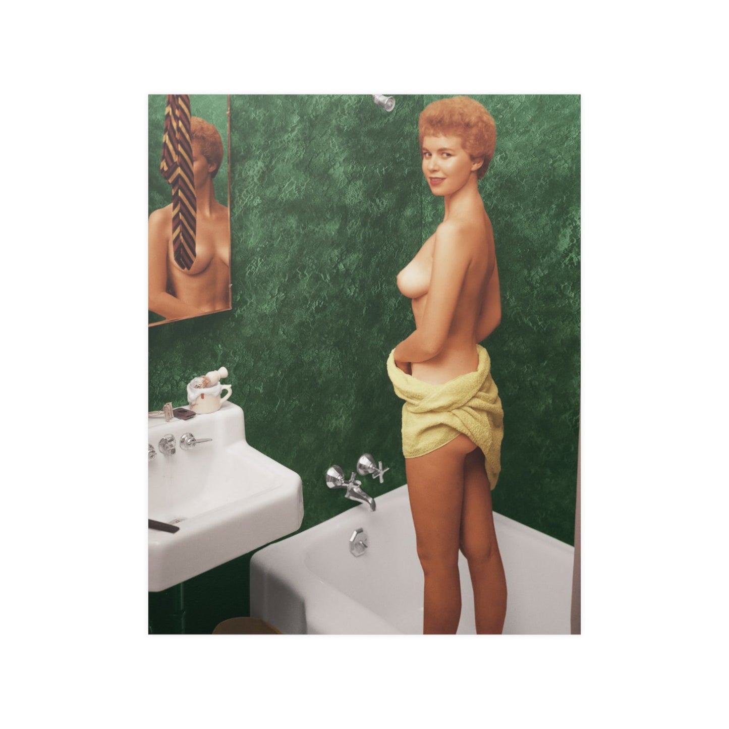 Satin Posters (210gsm) Playmate November 1955 Barbara Cameron