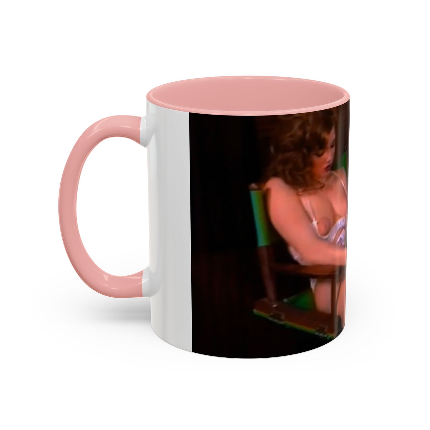 Accent Coffee Mug (11, 15oz) Traci Lords Nude Retro Porn Star