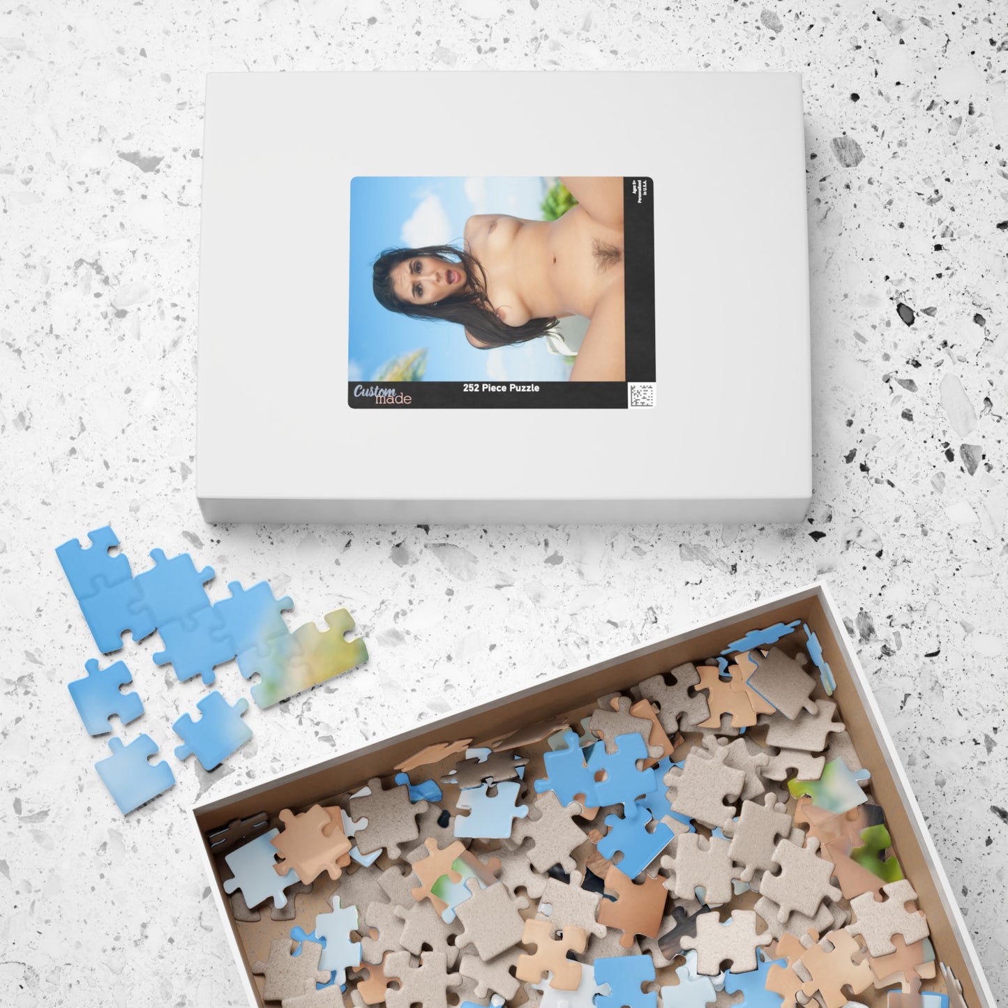 Puzzle (110, 252, 500, 1014-piece) Pet 2018 Gianna Dior Nude 5