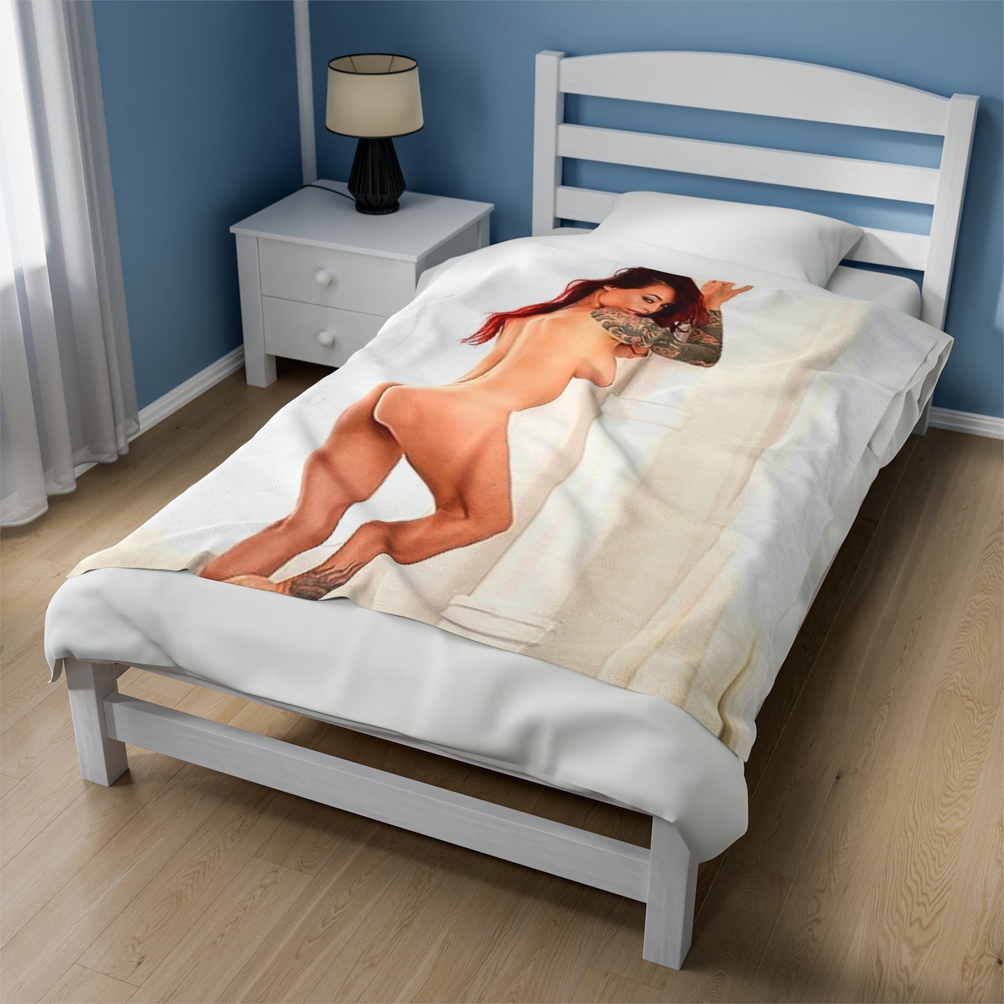 Velveteen Plush Blanket Porn Star Tera Patrick Nude