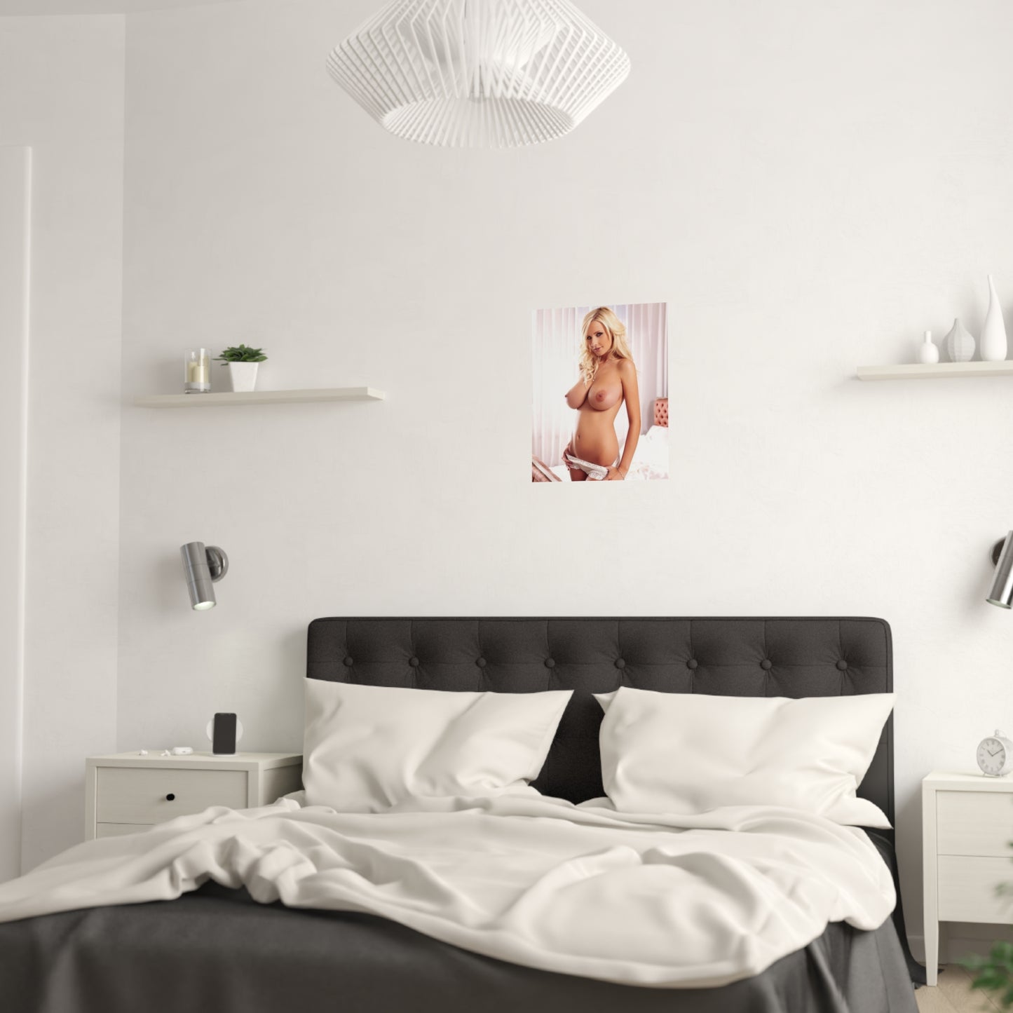 Satin Posters (210gsm) Large Natural Breasts