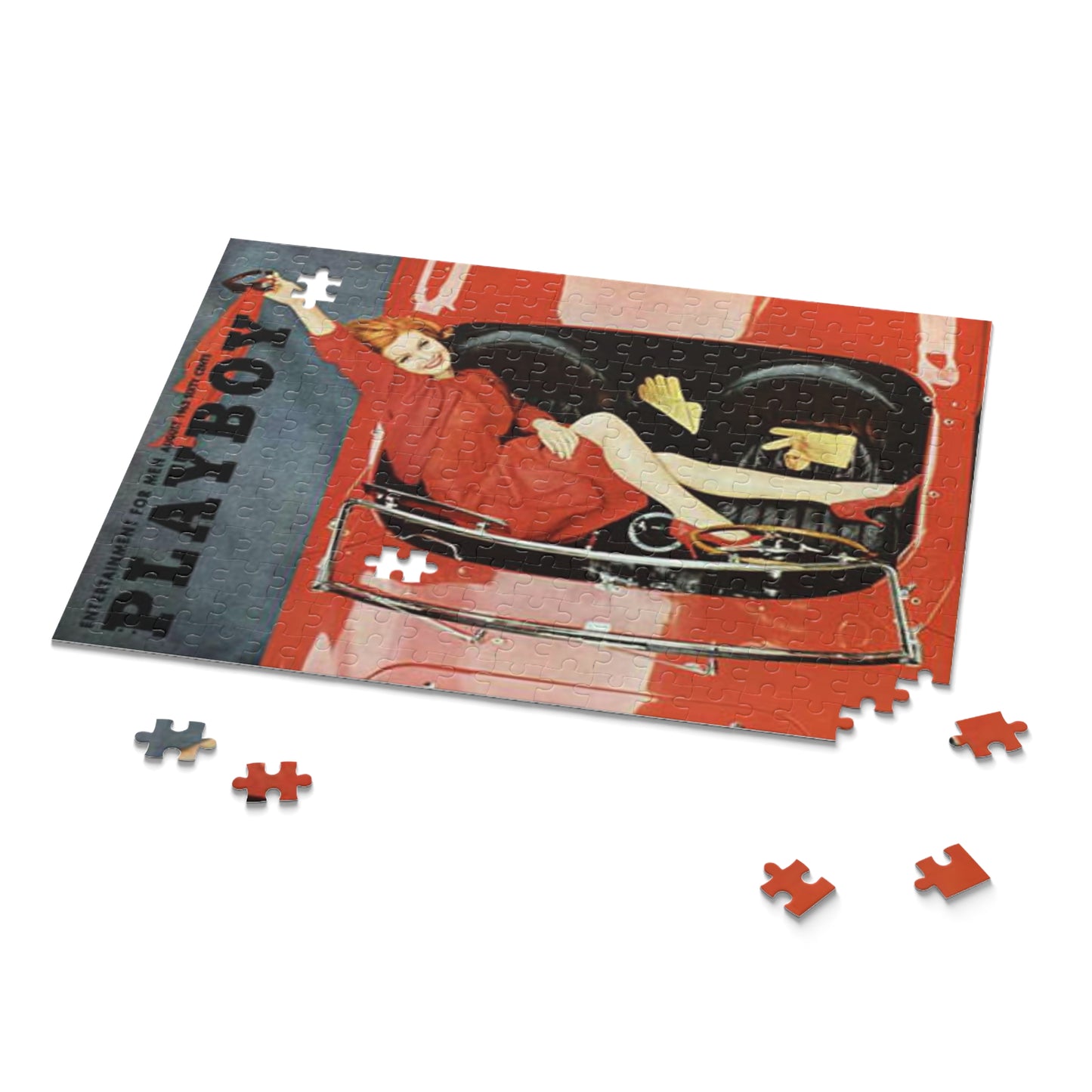 Puzzle (120, 252, 500-Piece) Playboy Cover August 1963