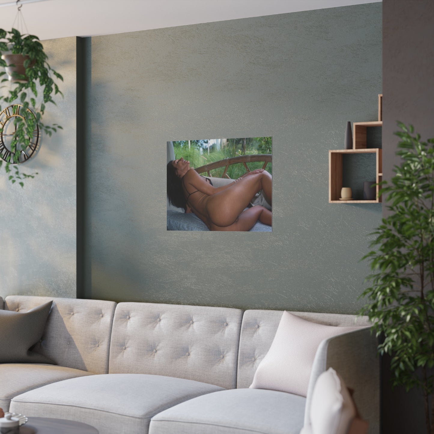 Satin Posters (210gsm) Sydnee Steele Nude