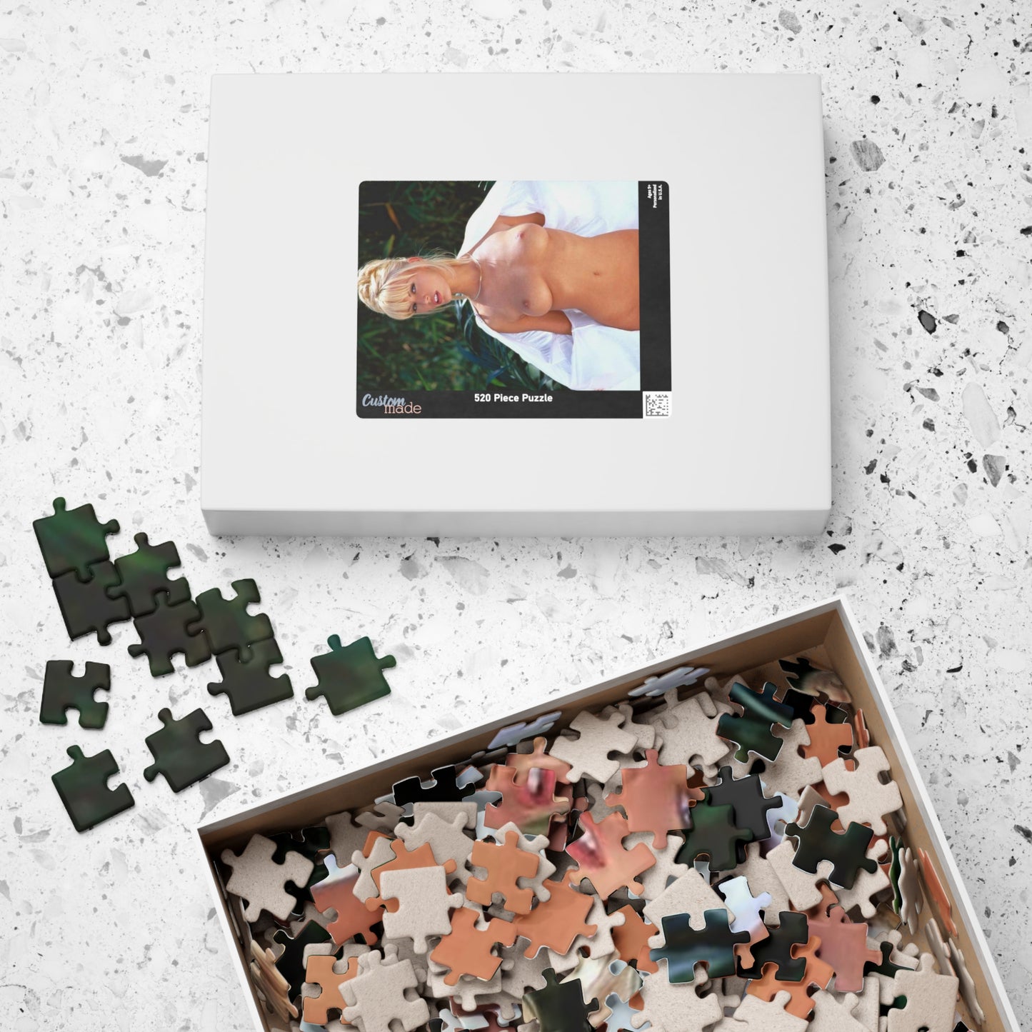 Puzzle (110, 252, 520, 1014-piece) Retro Porn Star Anita Blond