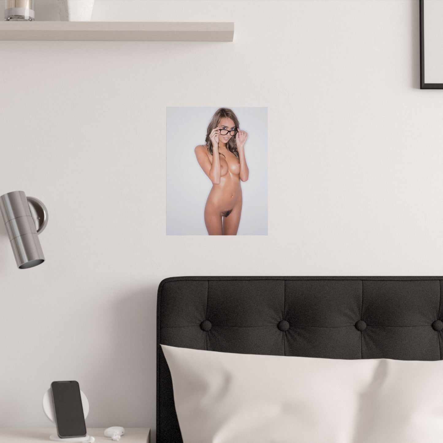 Satin Posters (210gsm) Pornstar Janice Griffith Nude