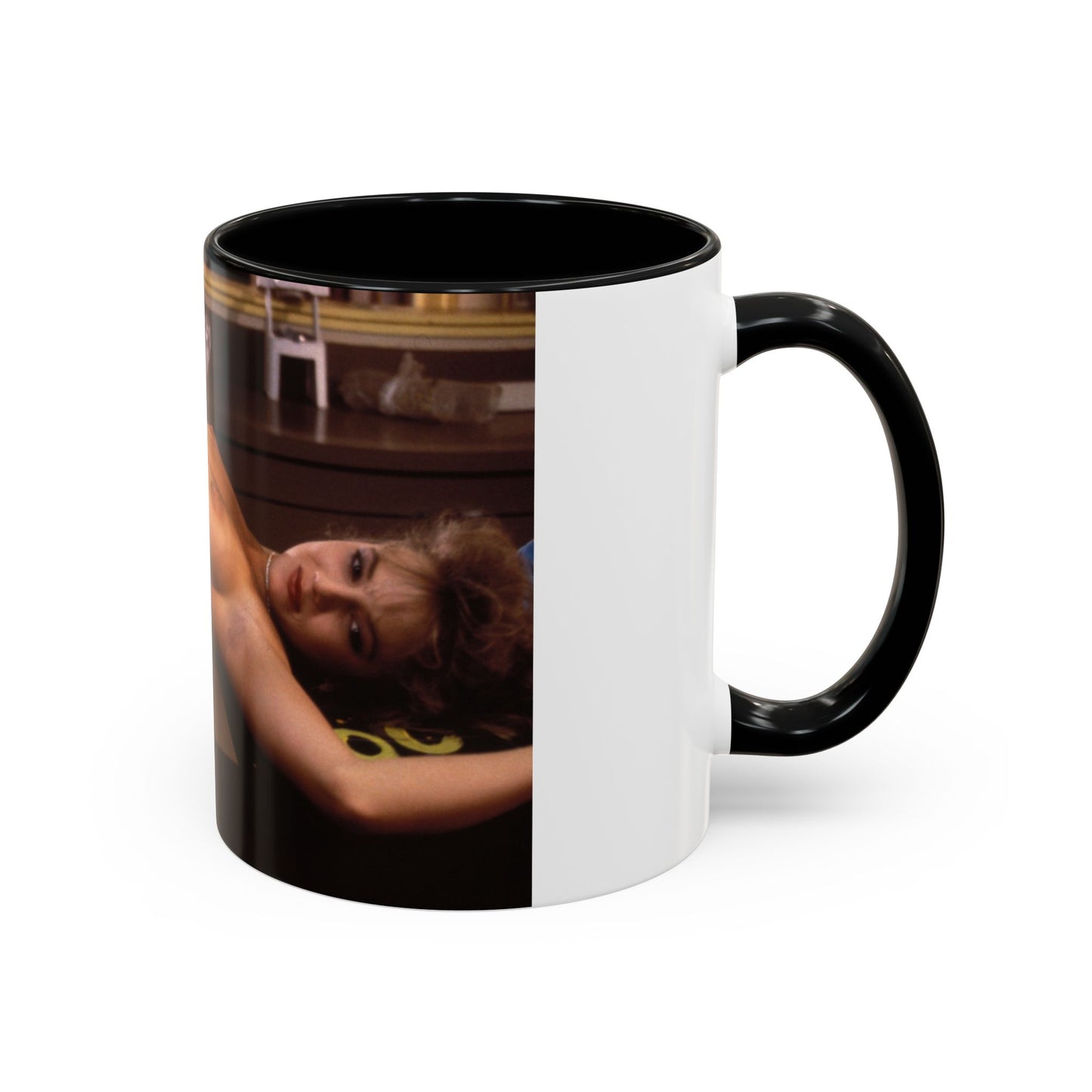 Accent Coffee Mug (11, 15oz) Traci Lords Nude