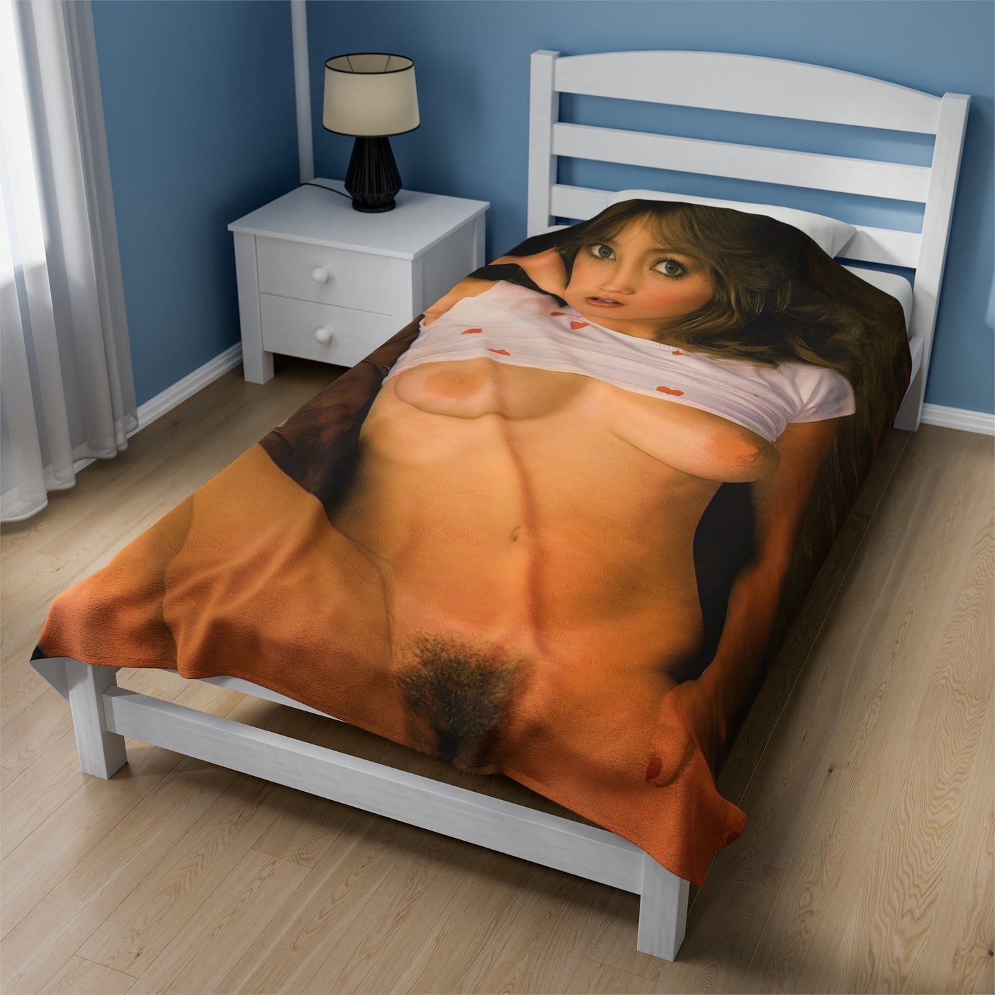 Velveteen Plush Blanket Traci Lords Nude