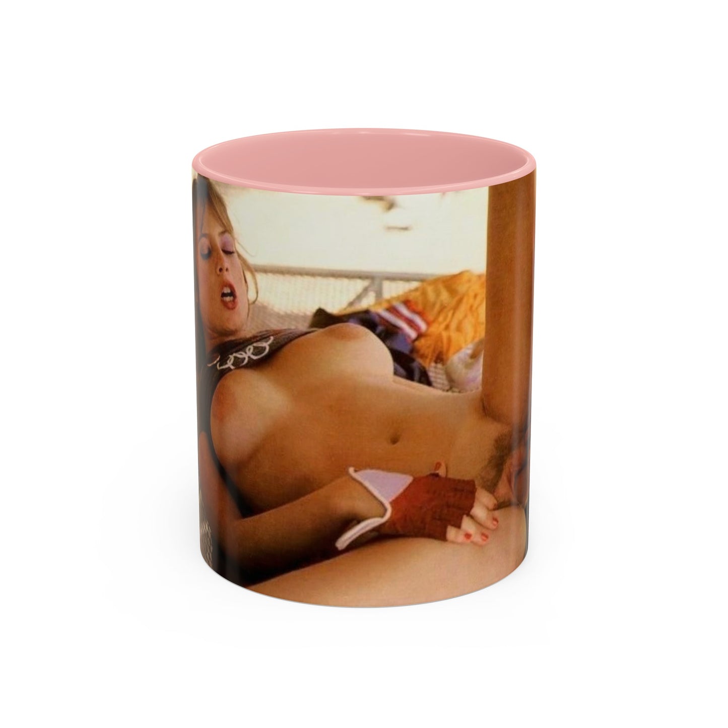 Accent Coffee Mug (11, 15oz) Traci Lords Nude Naked Retro Fuck Sex
