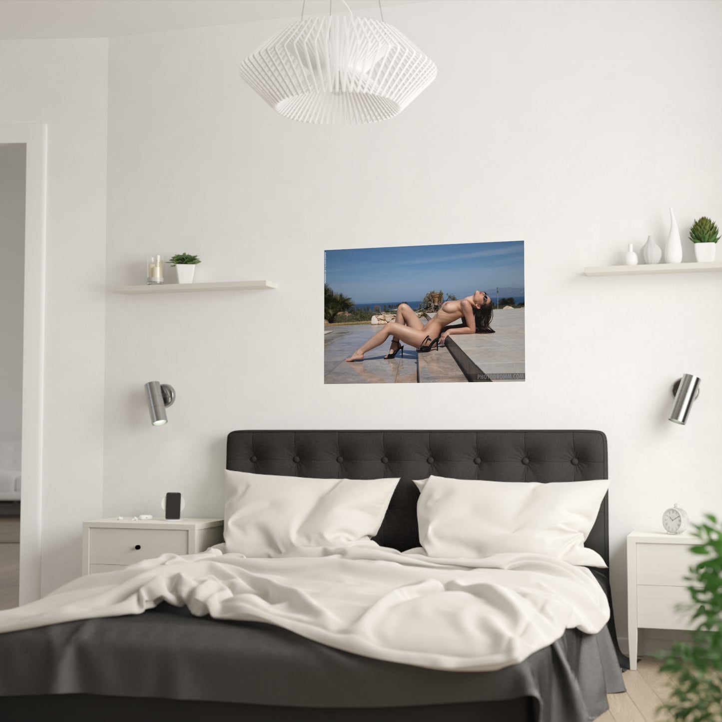 Satin Posters (210gsm) Sexy Naked Nude Pornstar