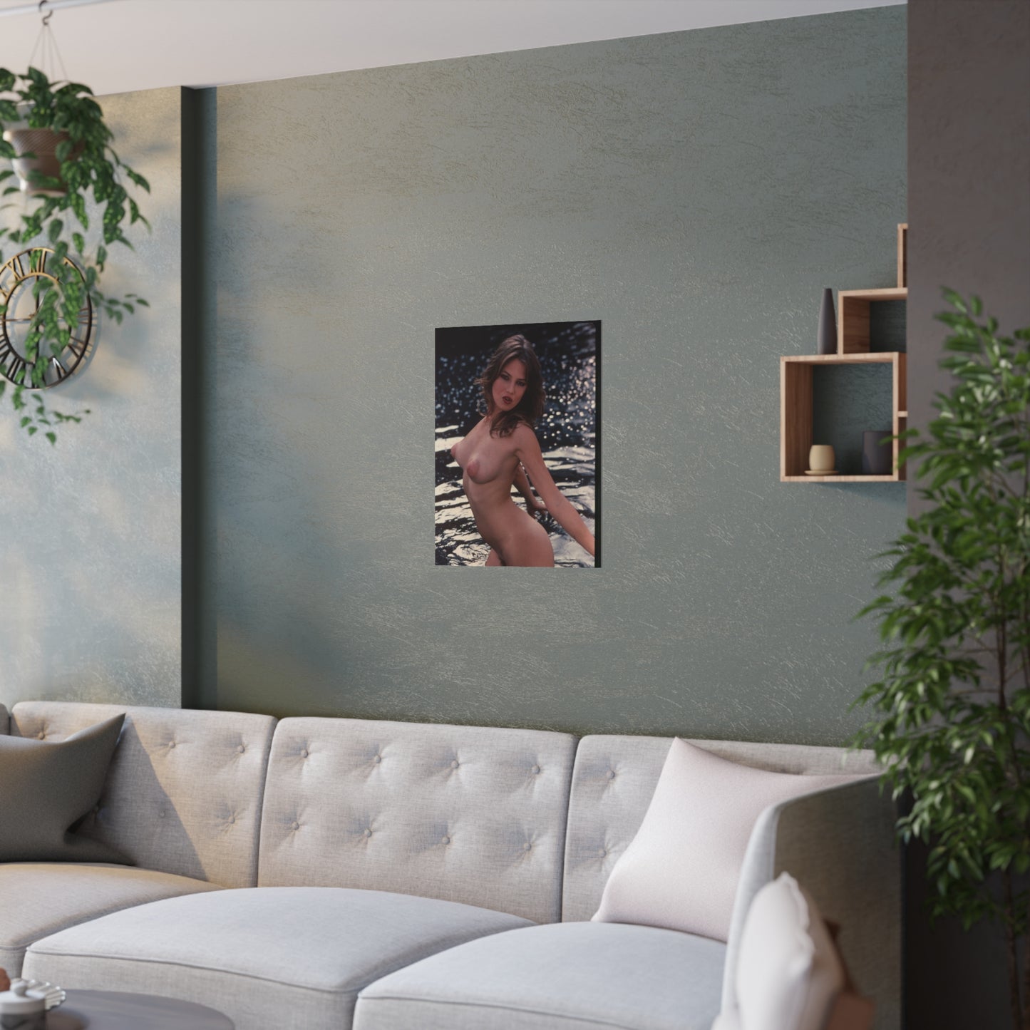 Satin Posters (210gsm) Retro Porn Star 1980s Traci