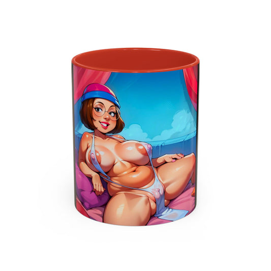 Accent Coffee Mug (11, 15oz) Meg Griffin Nude