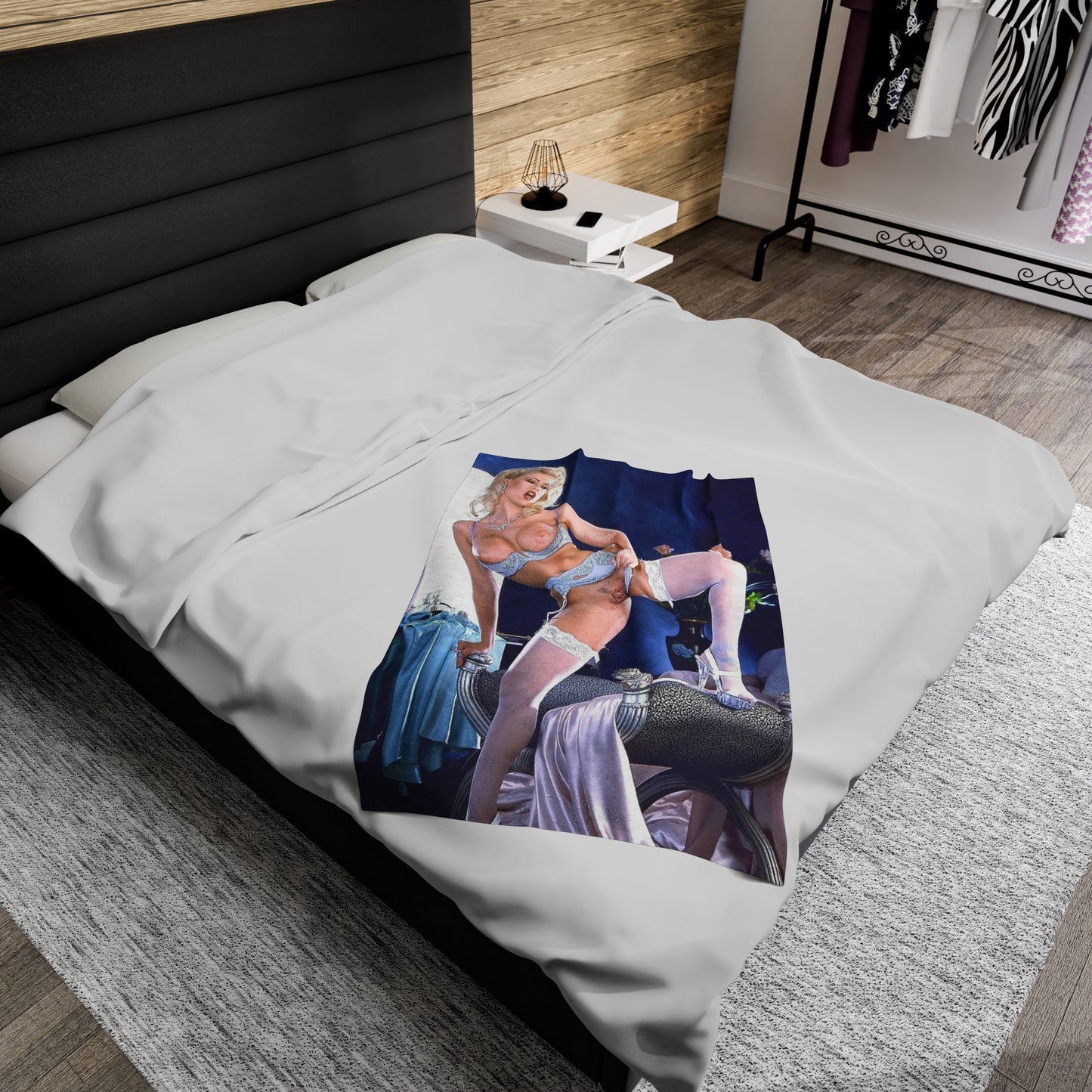Velveteen Plush Blanket Jenna Jameson Nude