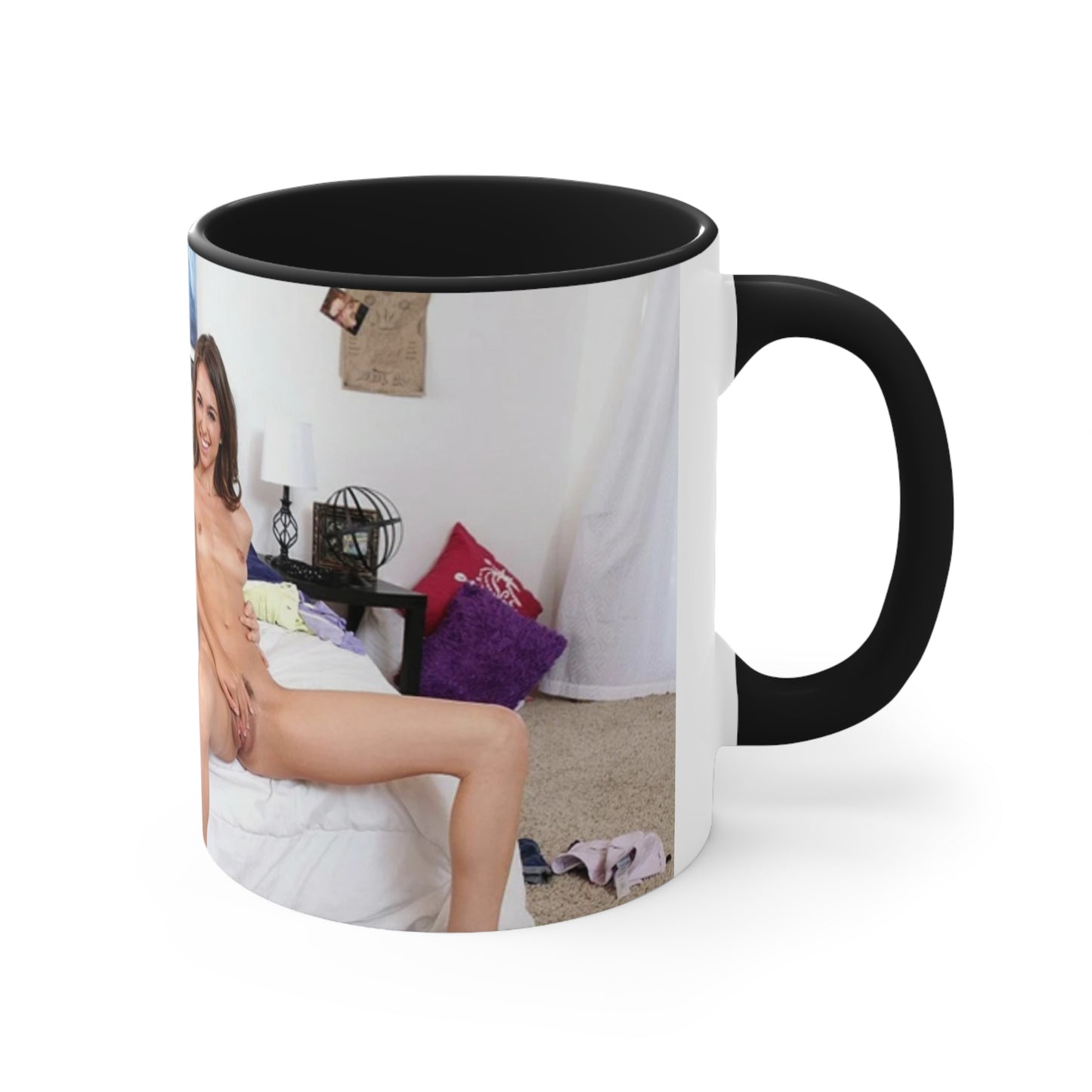 Accent Coffee Mug, 11oz Janice Griffith & Riley Reid Nude