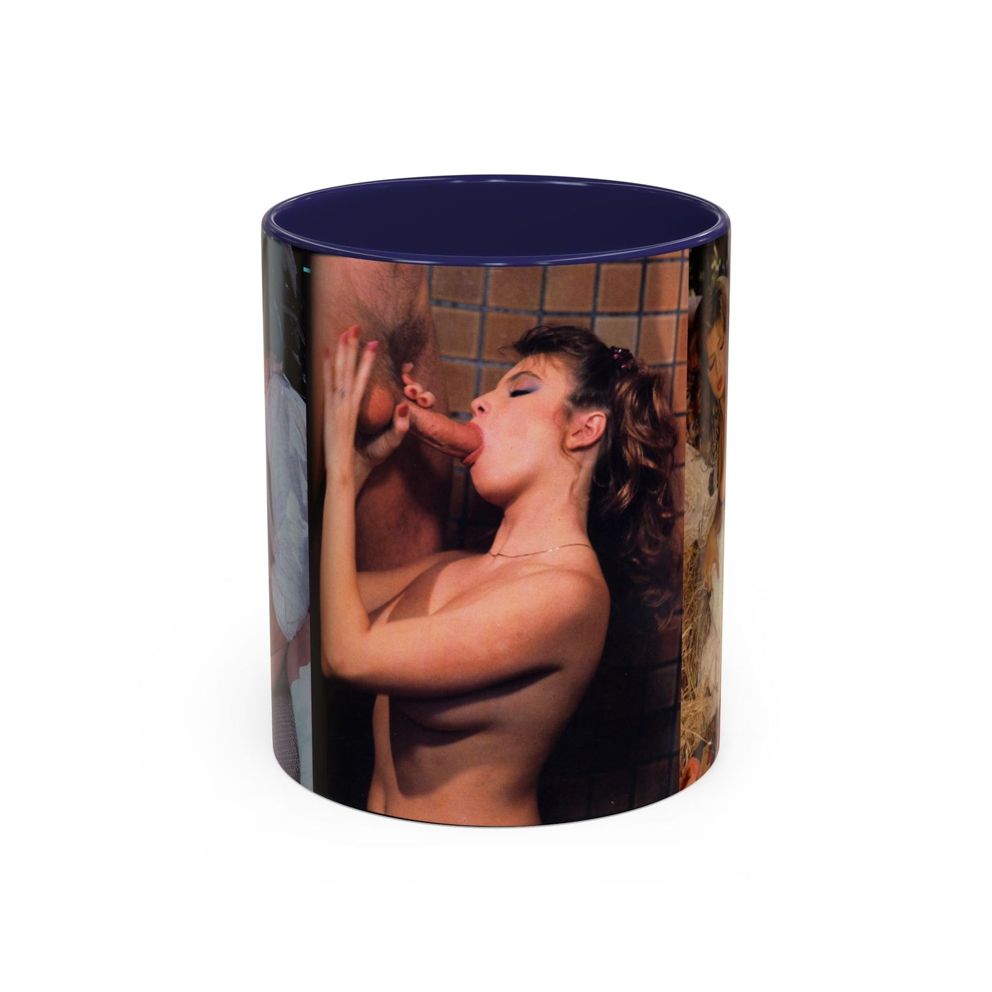 Accent Coffee Mug (11, 15oz) Retro Porn Star Traci Lords