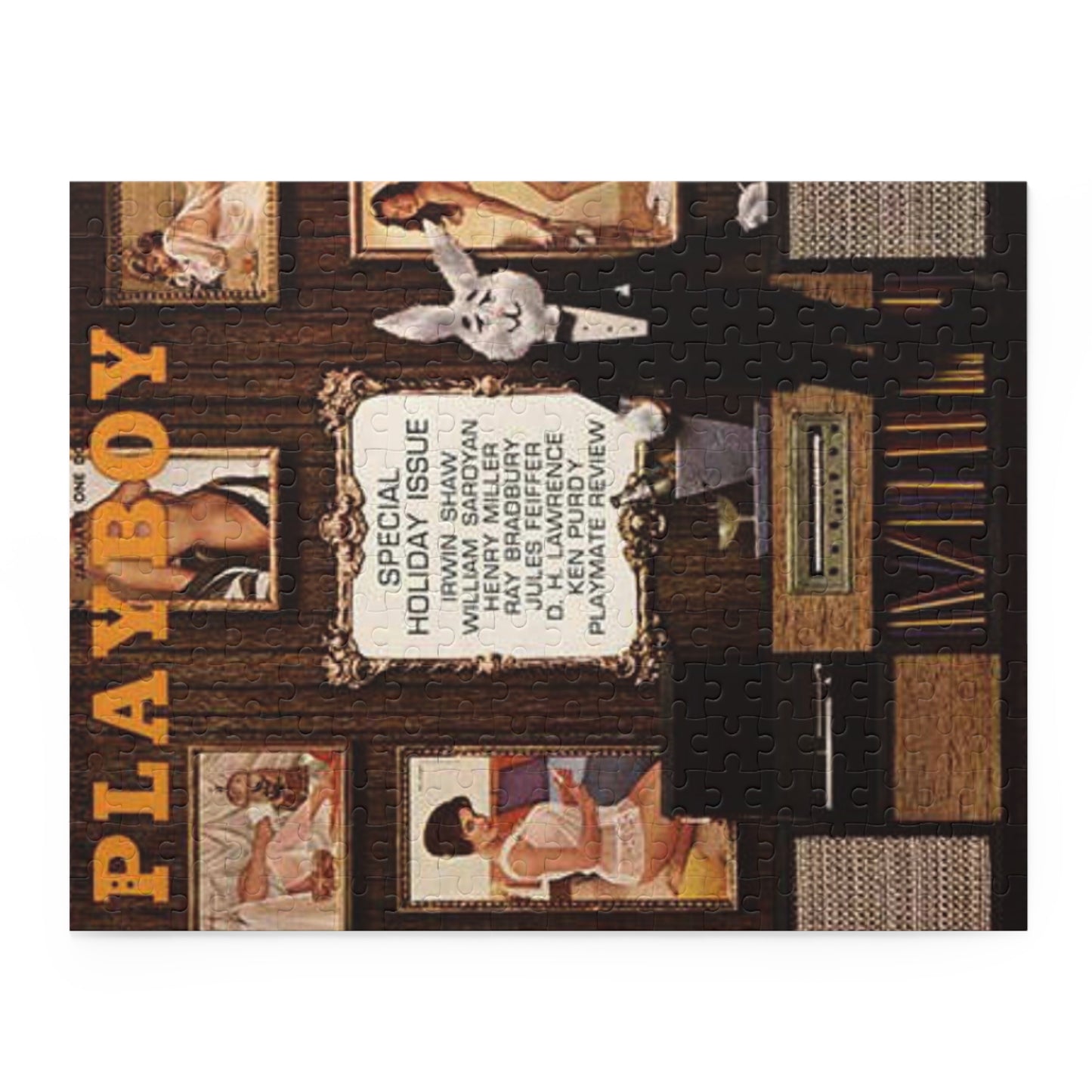 Puzzle (120, 252, 500-Piece) Playboy Cover January 1963