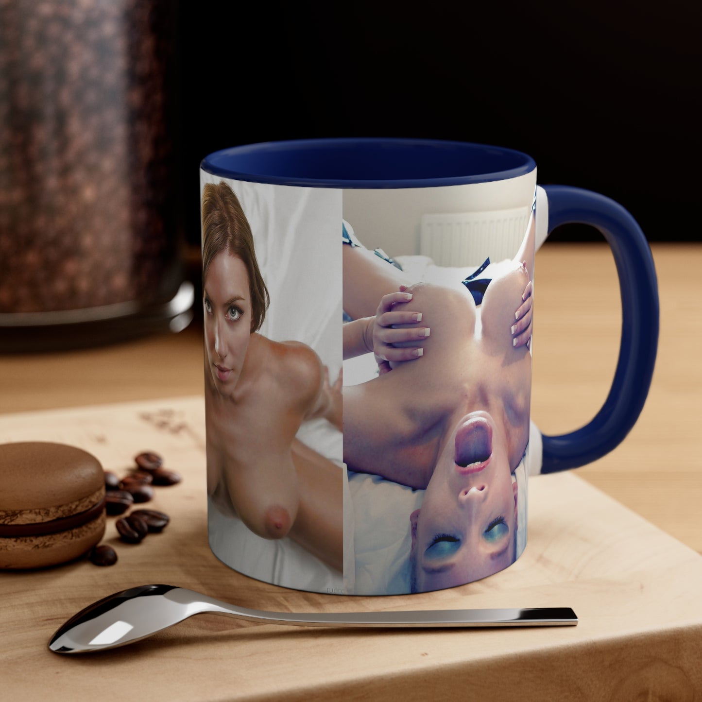 Accent Coffee Mug, 11oz Target Practice Nude