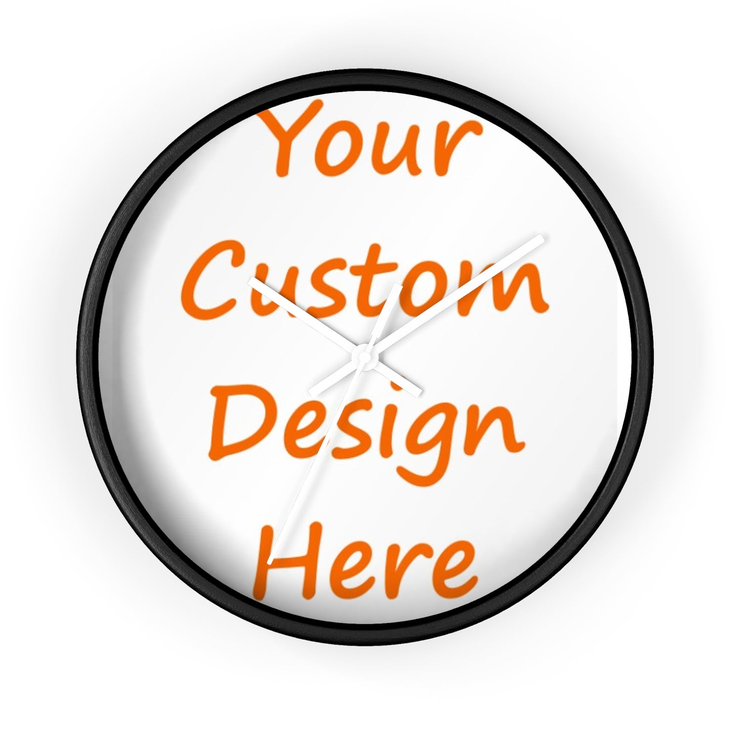 Wall Clock Custom Purchase & Message Artwork! No Limits!