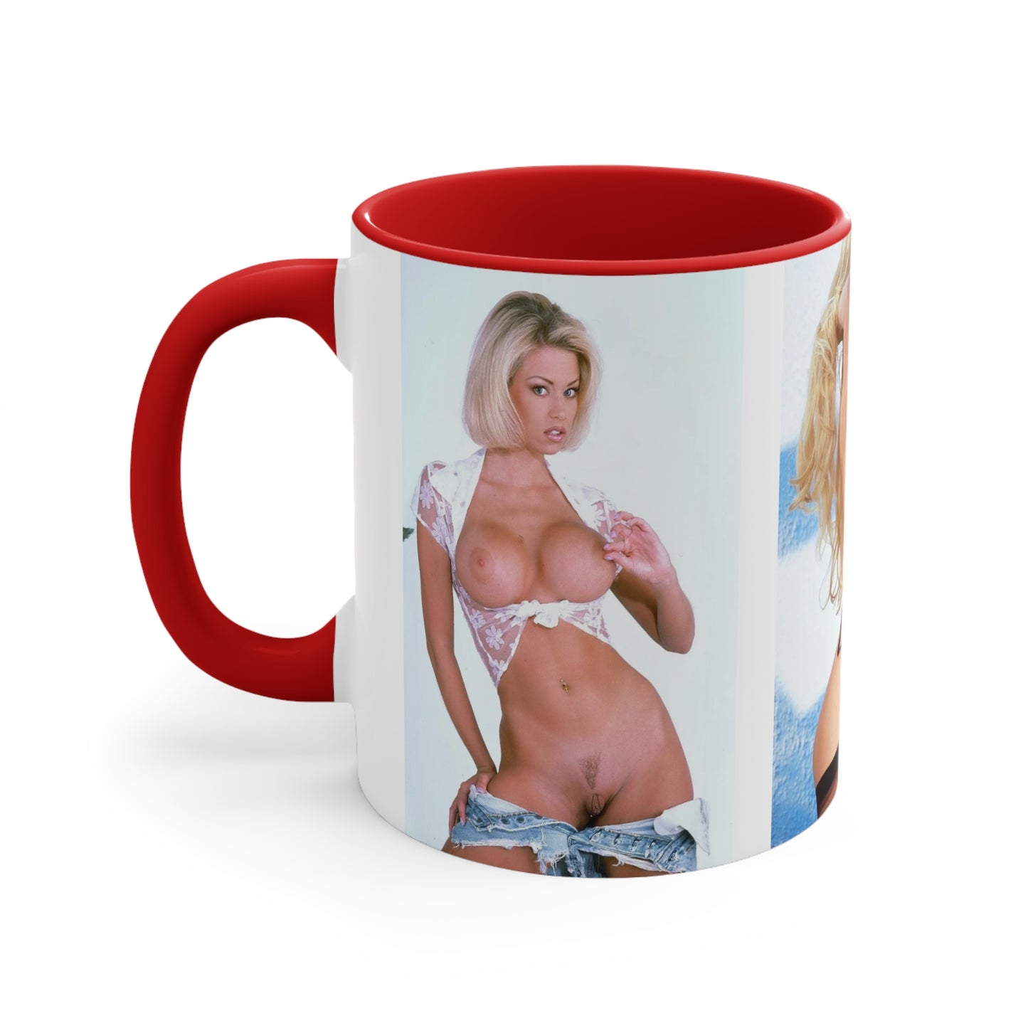 Accent Coffee Mug, 11oz Pornstar Jenna Jameson Nude