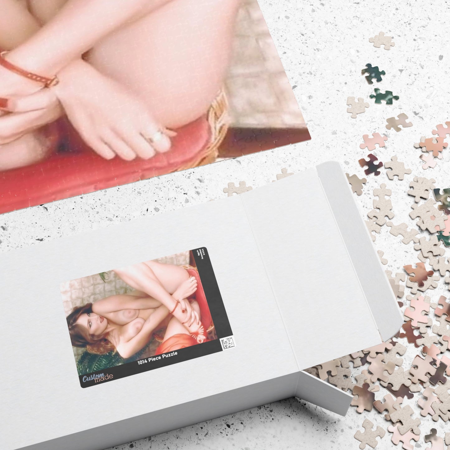 Puzzle (110, 252, 520, 1014-piece) Retro 80s Adult Star Nude
