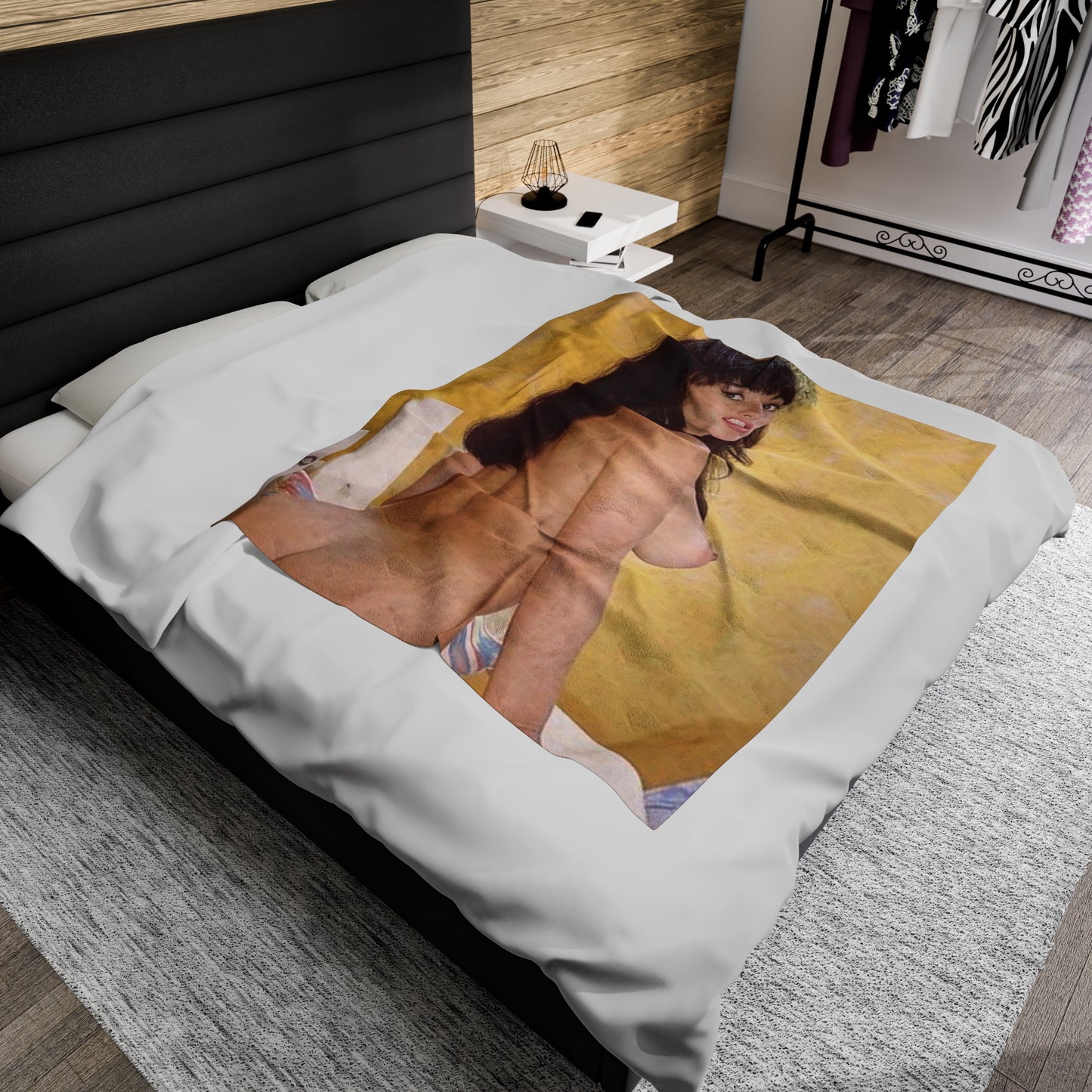 Velveteen Plush Blanket Porn Star Hyapatia Lee Nude