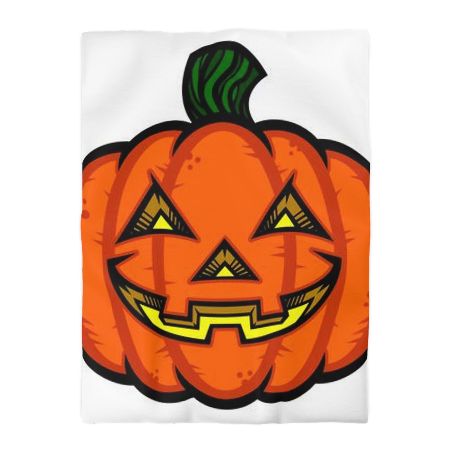 Microfiber Duvet Cover Halloween Jack-O-Lantern